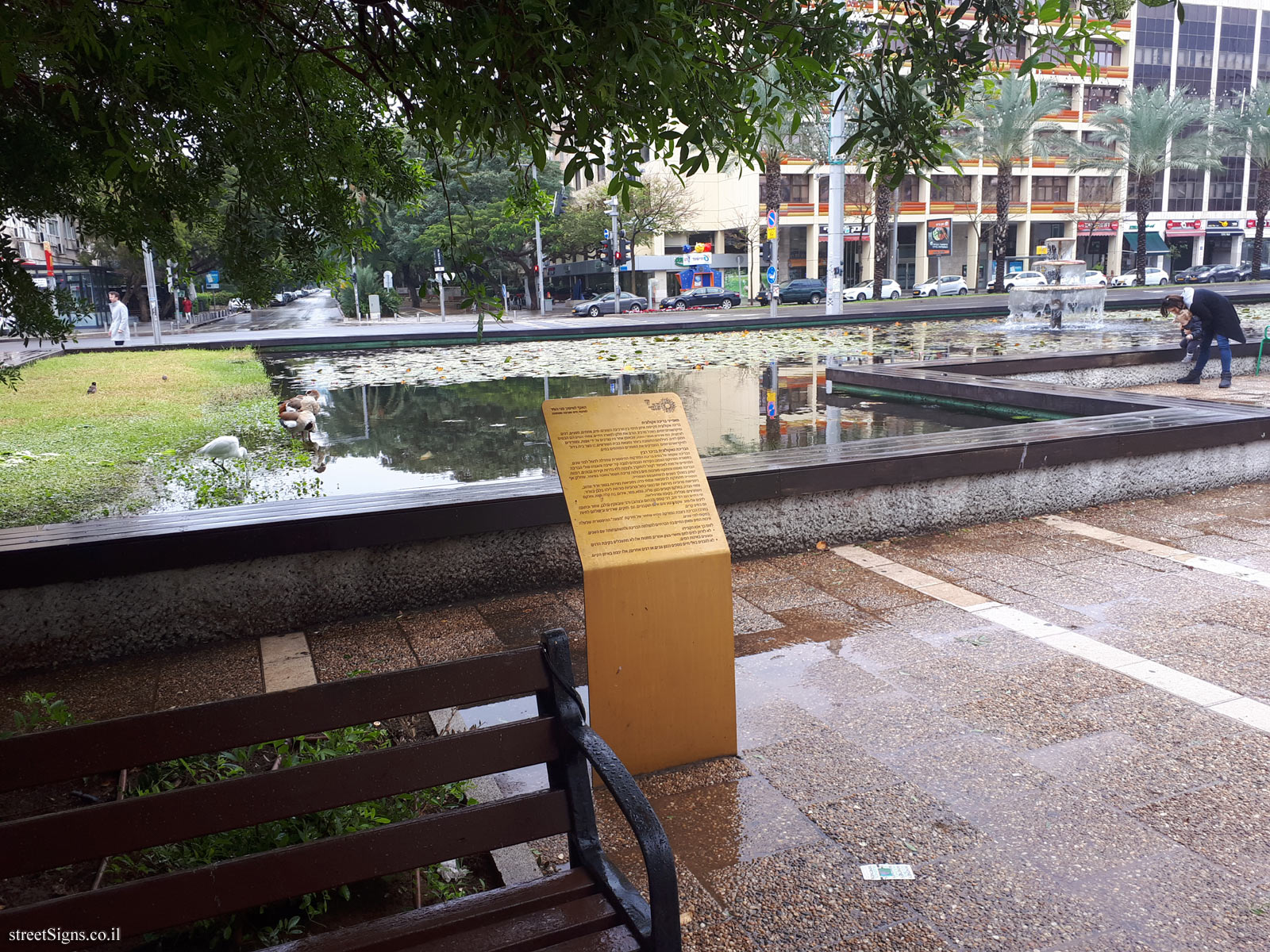 Tel Aviv - Rabin Square - Ecological Pool