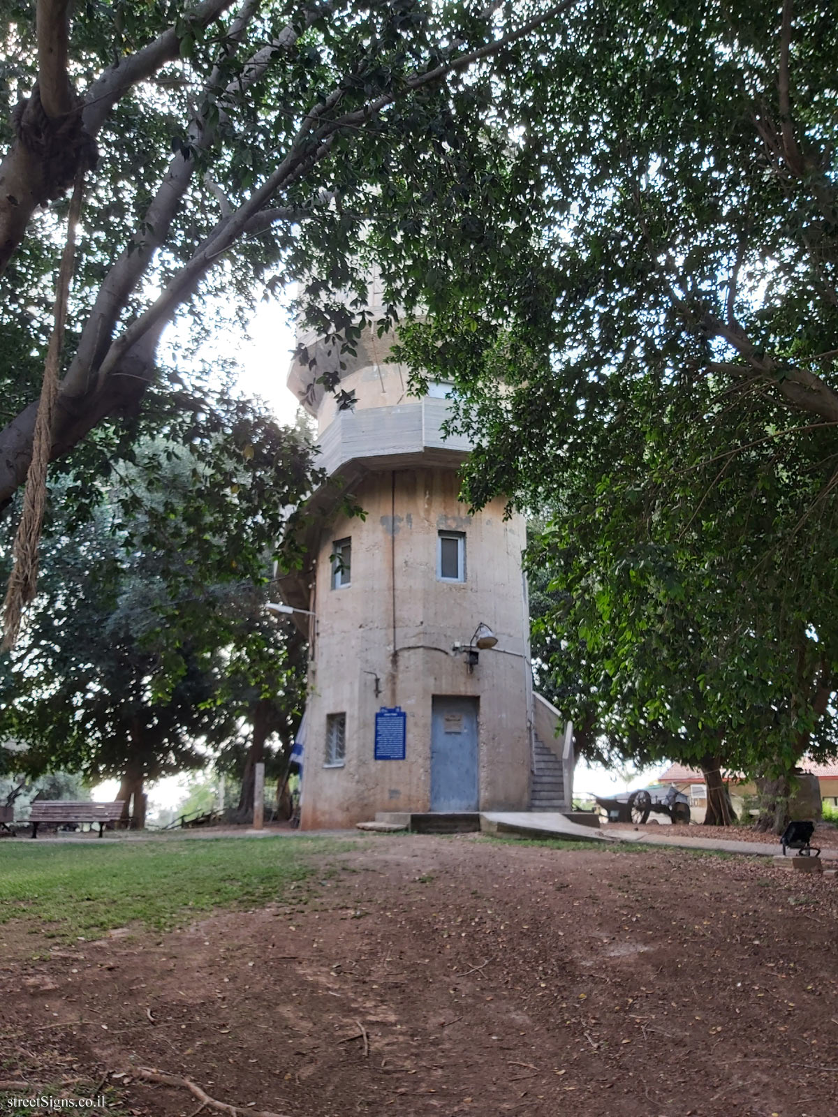 Heritage Sites in Israel - The Water tower - 3, Kfar Haim, Israel