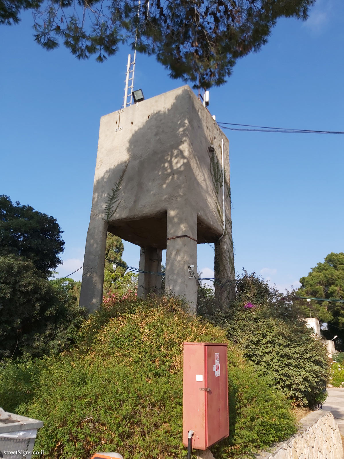 Mishmar HaSharon - Heritage Sites in Israel - Water tower