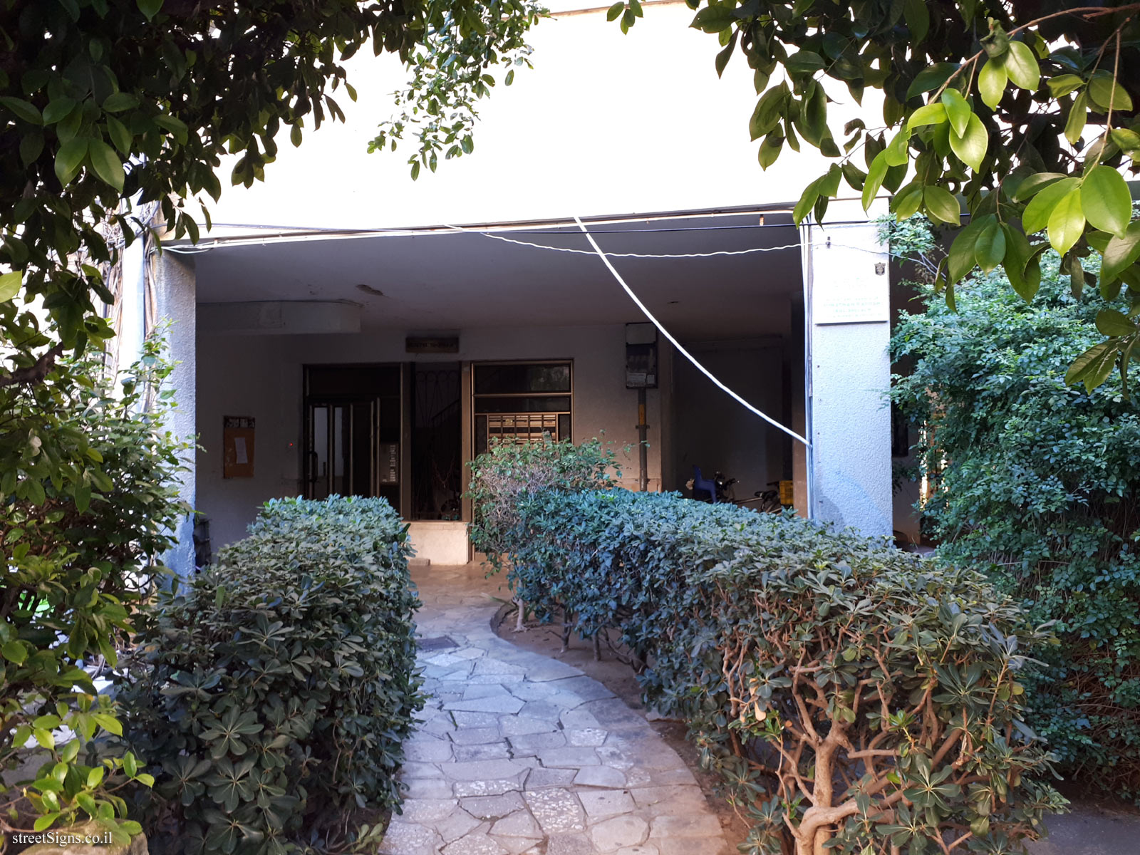 The house of Yonathan Ratosh - Alexander Yannai St 2, Tel Aviv-Yafo