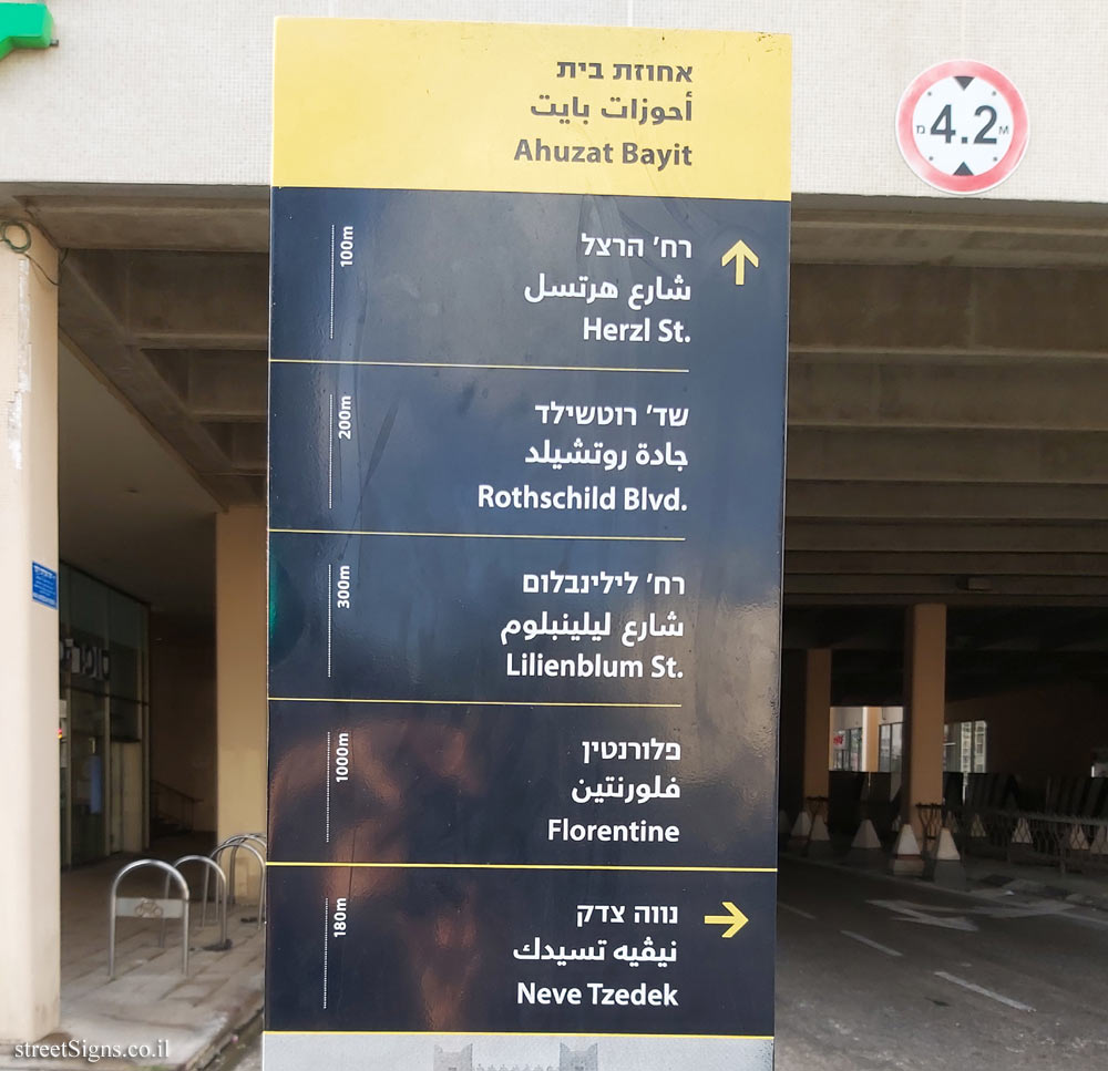 Tel Aviv - Ahuzat Bayit - Montefiore St 7, Tel Aviv-Yafo, Israel
