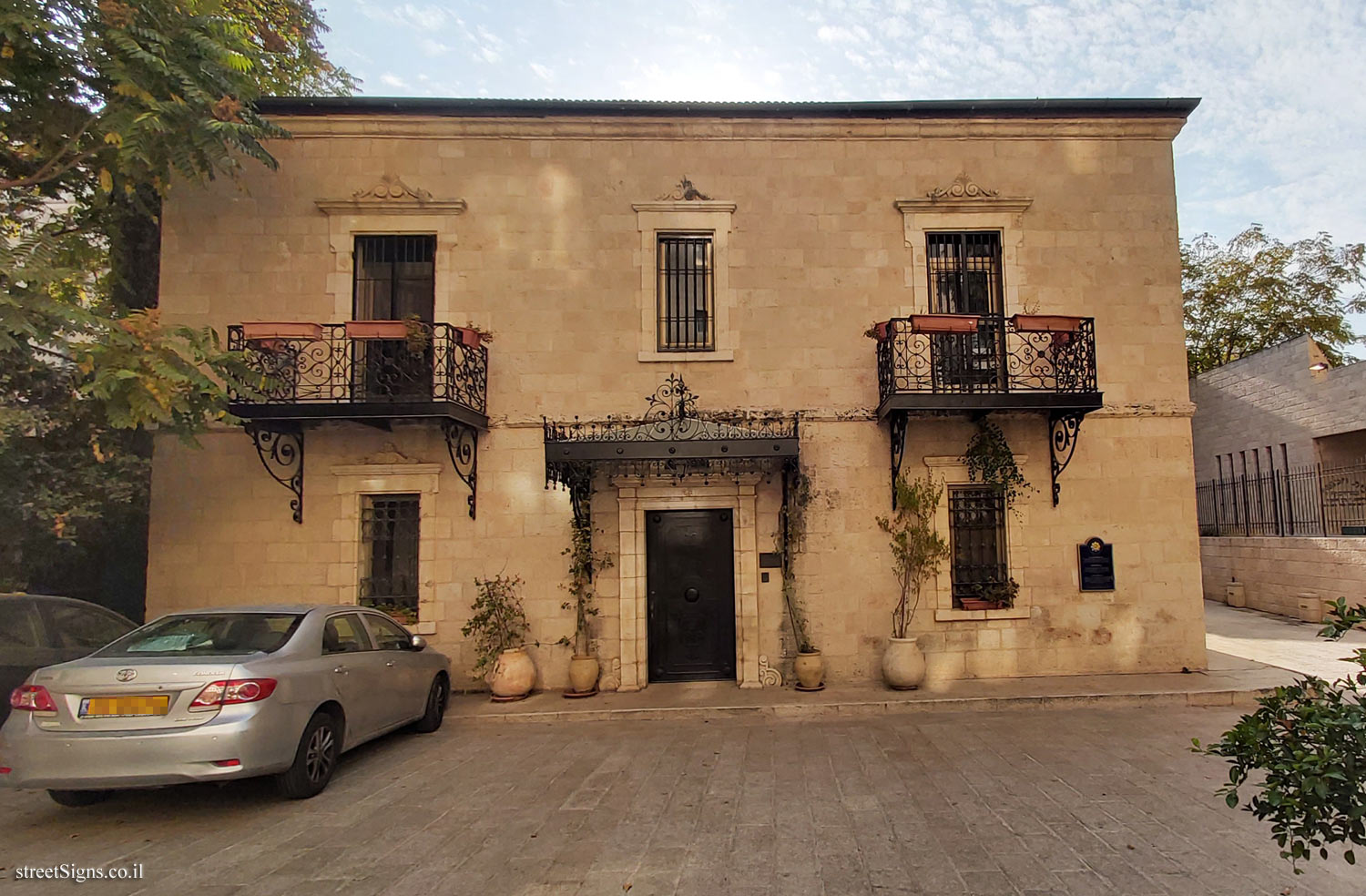 Jerusalem - The Built Heritage - Italian Consulate - HaRav Kuk St 12, Jerusalem, Israel