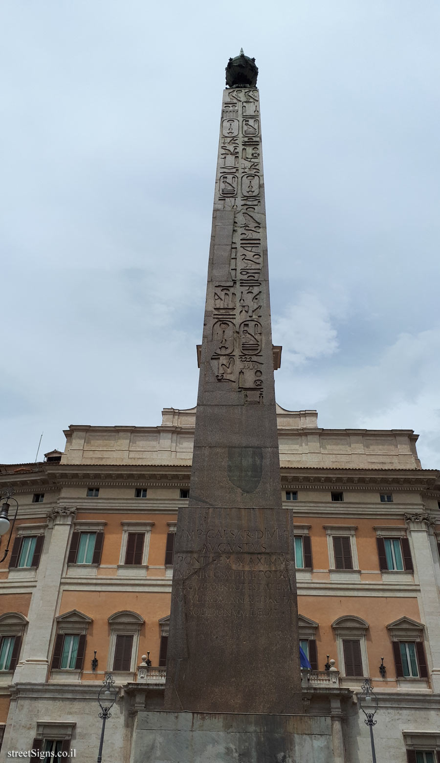 Rome -  Obelisk of Montecitorio - Piazza di Monte Citorio, 1, 00186 Roma RM, Italy