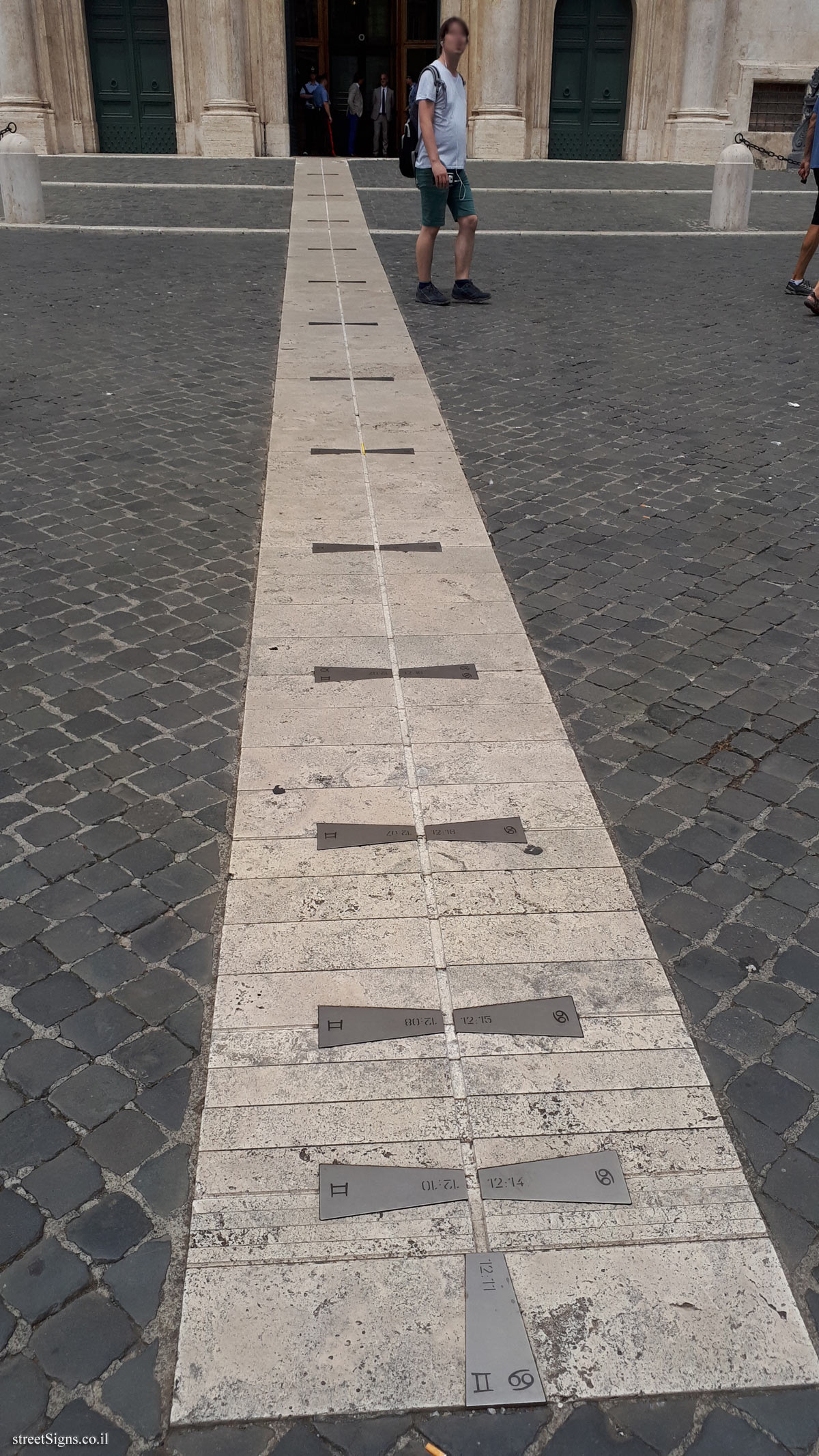 Rome -  Obelisk of Montecitorio - Piazza di Monte Citorio, 1, 00186 Roma RM, Italy