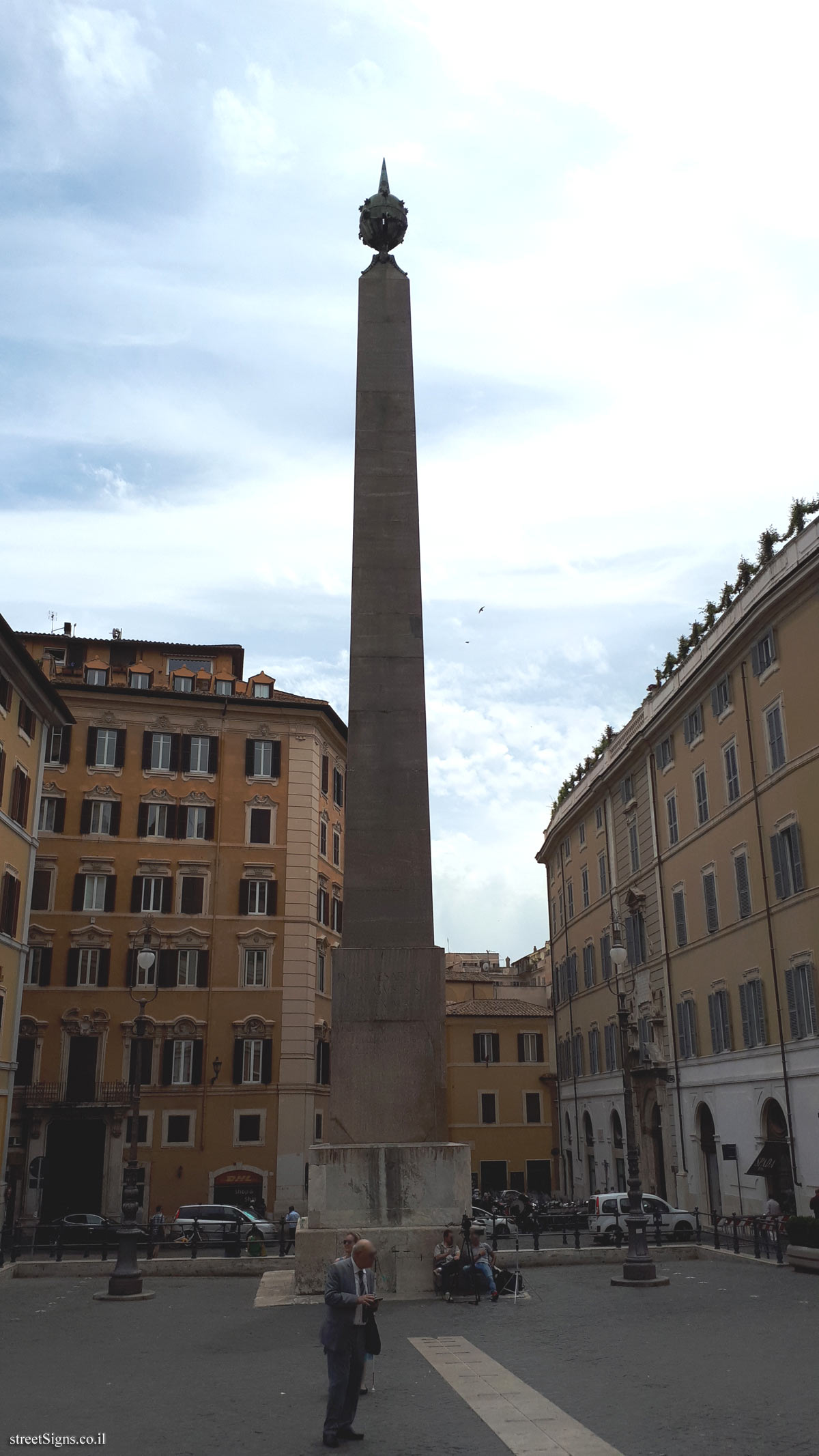 Rome -  Obelisk of Montecitorio - Piazza di Monte Citorio, 1, 00186 Roma RM, Italy