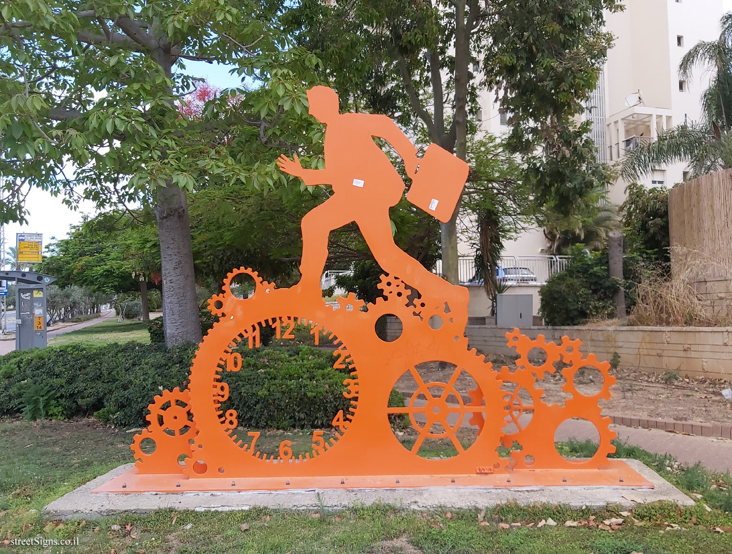 Ashkelon - Outdoor sculpture by Uri Dushy - Yerushalayim Boulevard/Yitshak Rabin Boulevard, Ashkelon, Israel