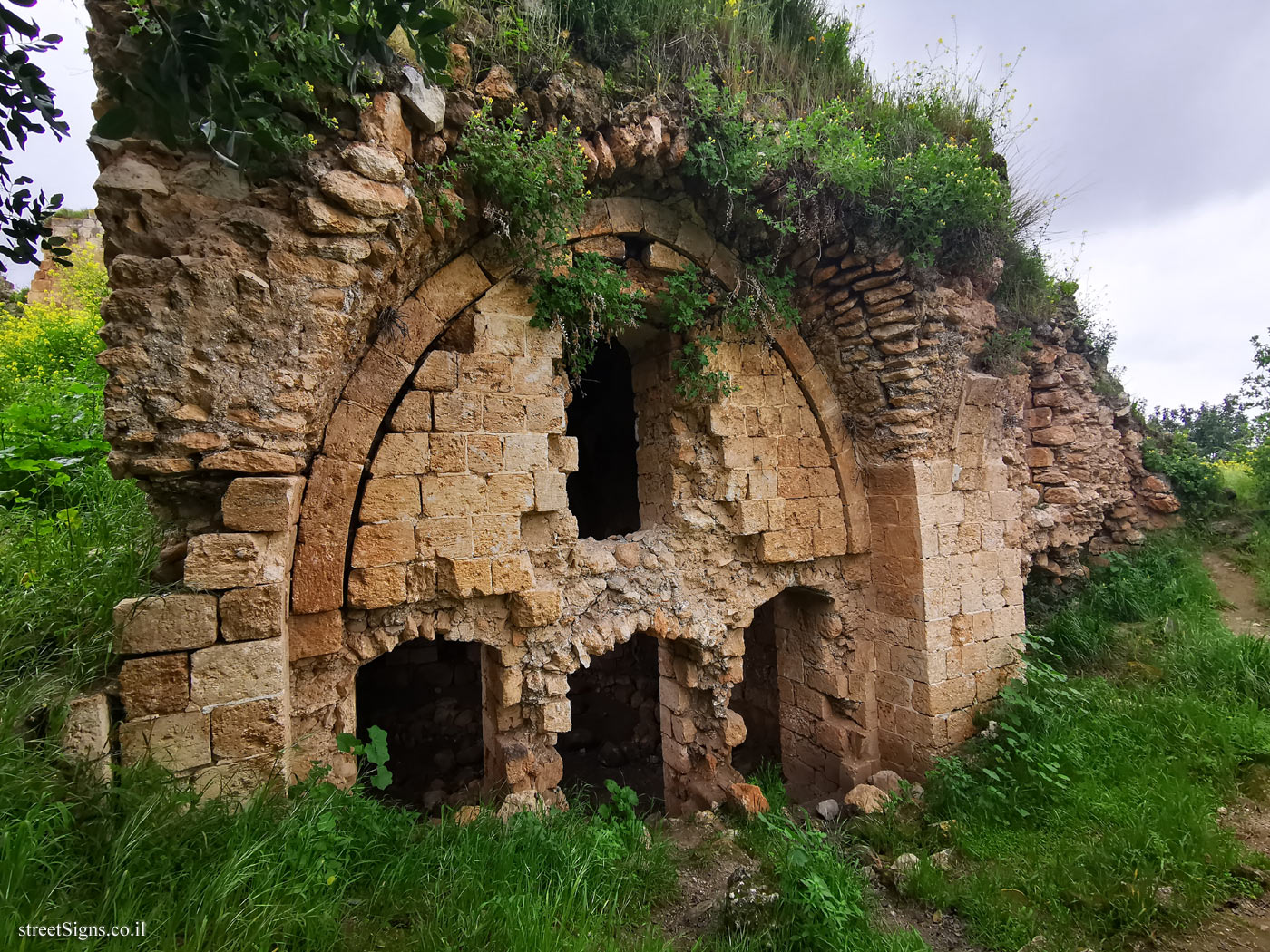 Qaqun National Park - The Crusader church