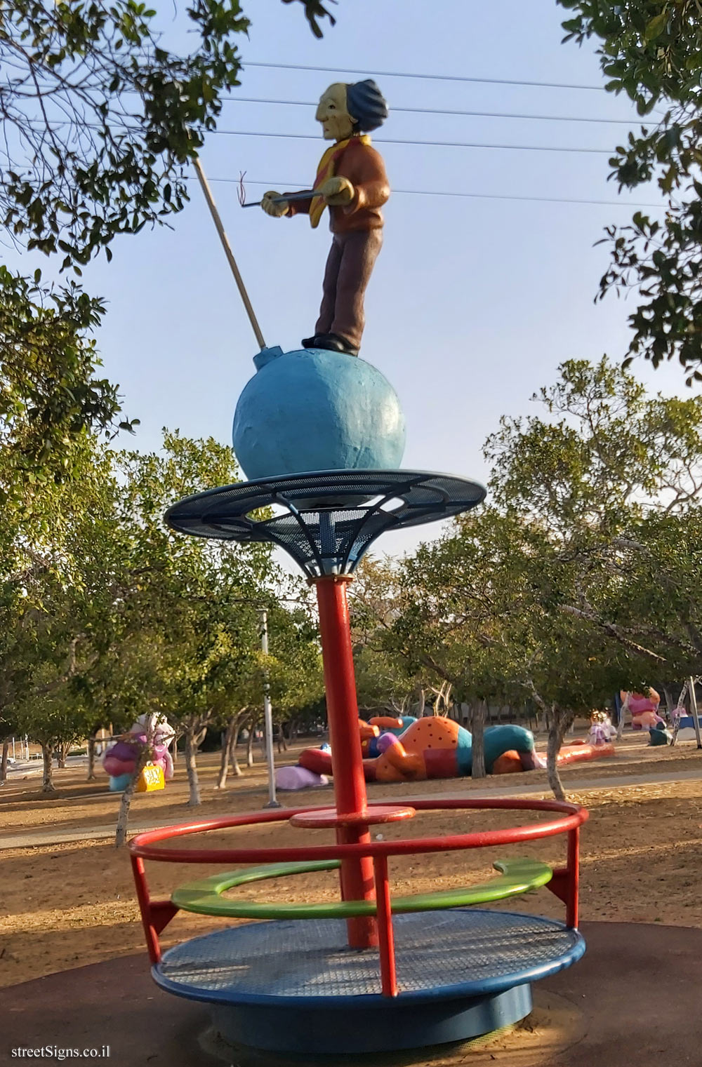 Holon - Story Garden - The Little Prince - Lamplighter  - Dan Shomron St, Holon, Israel