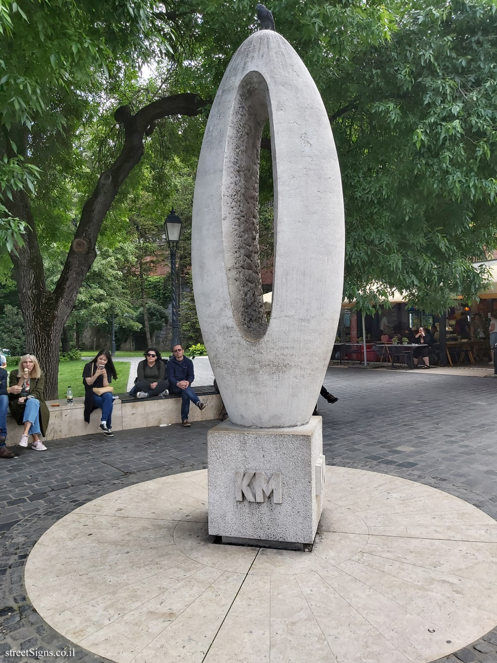 Budapest - Zero Kilometre Stone - Budapest, Clark Ádám tér 1, Hungary