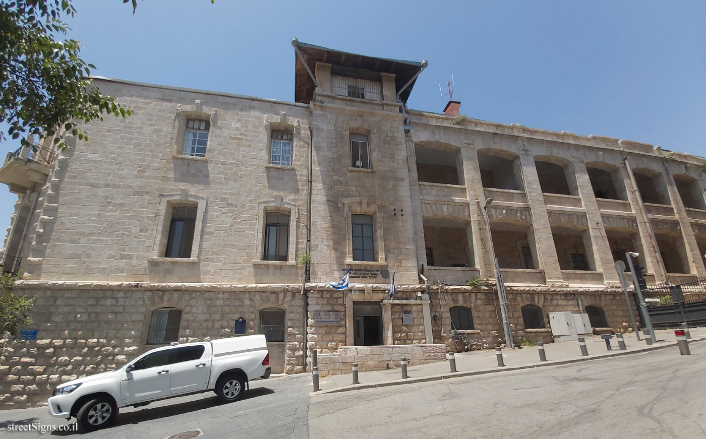 Jerusalem - The Built Heritage - Nikolai Pilgrims Hostel - Shne’ur Kheshin St 1, Jerusalem, Israel