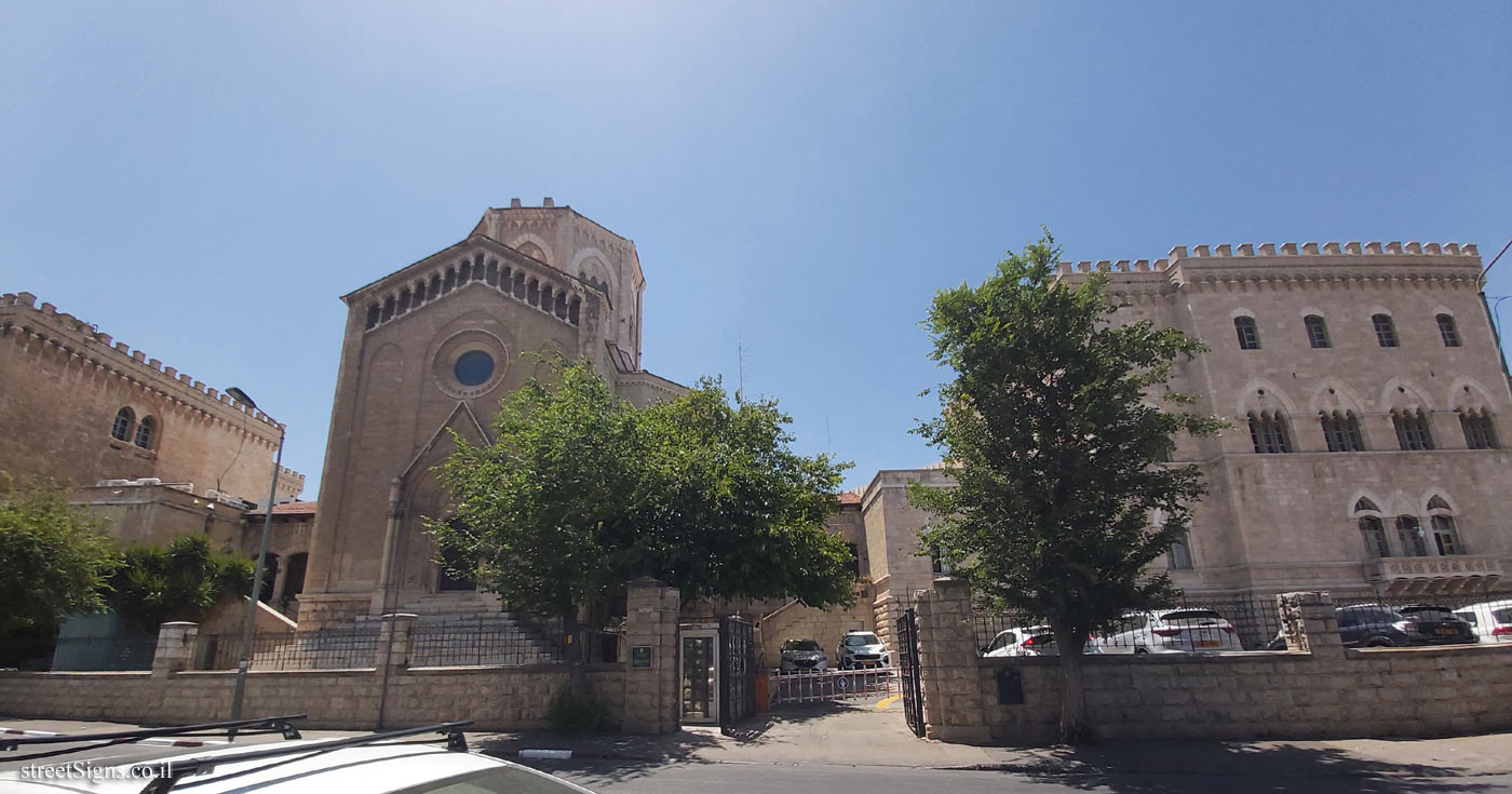 Jerusalem - The Built Heritage - Italian Hospital - Shivtei Israel St 29, Jerusalem