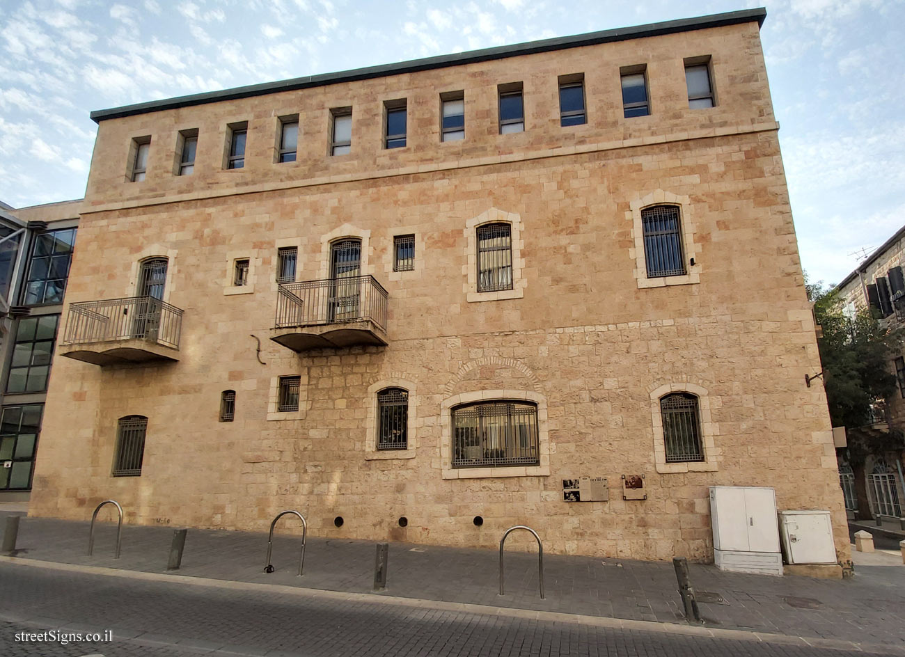 Jerusalem - Photograph in stone - "Daily Mail" - HaHavatselet St 6, Jerusalem, Israel