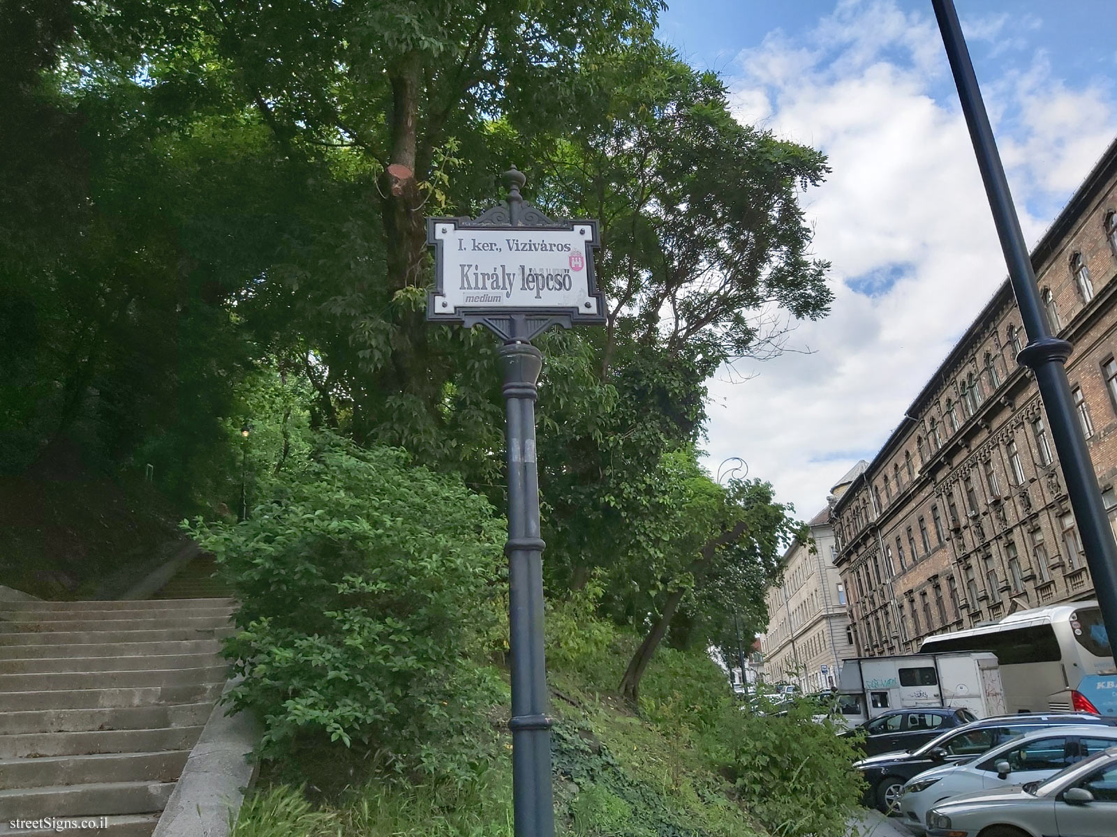 Budapest - King stairs - Király lépcső