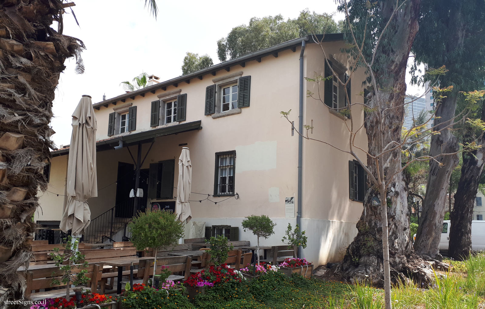 Tel Aviv - Sarona complex - buildings for preservation - Beit Immanuel Steller