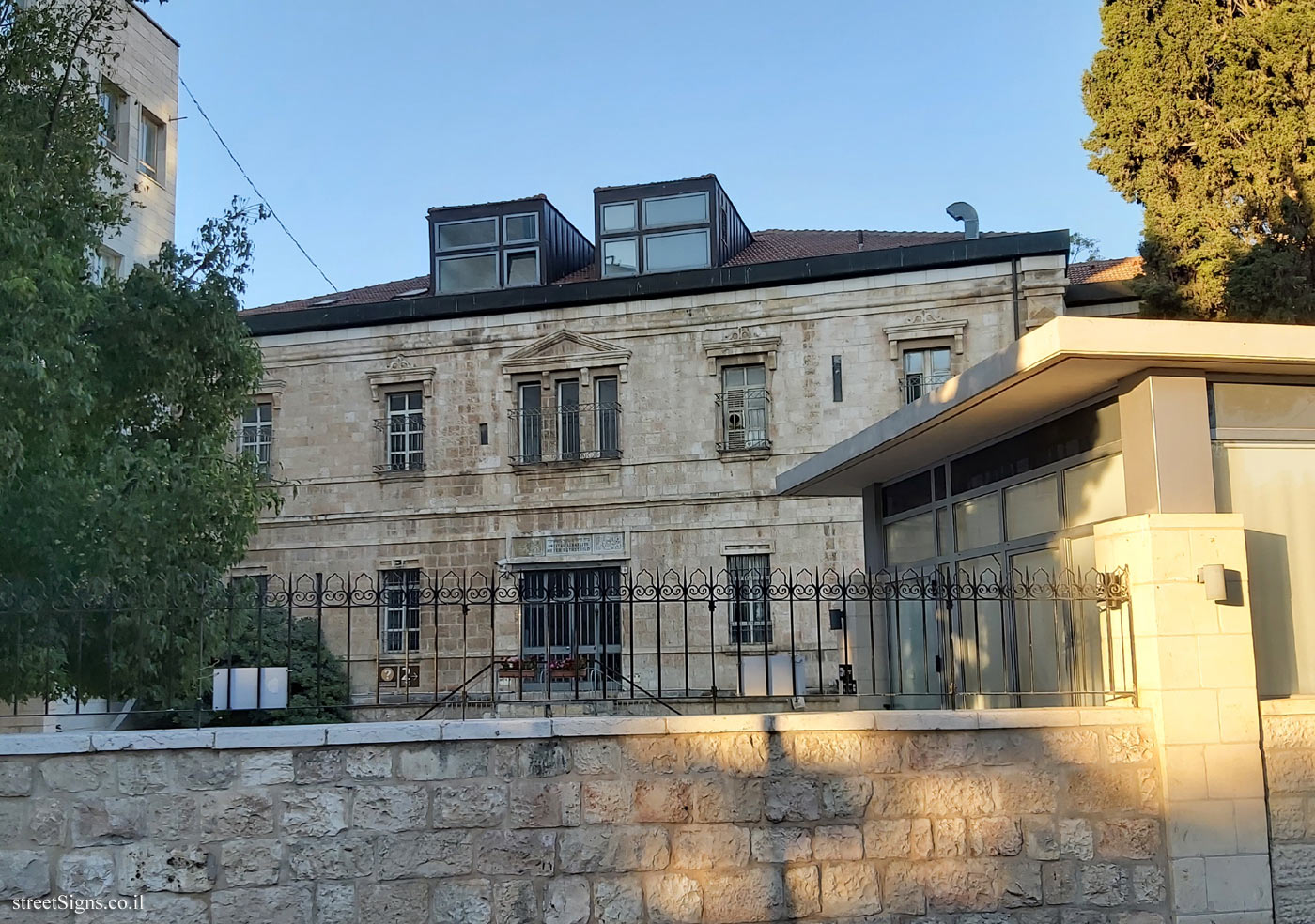 Jerusalem - The Built Heritage - Rothschild Hospital - Ha-Nevi’im St 37, Jerusalem, Israel