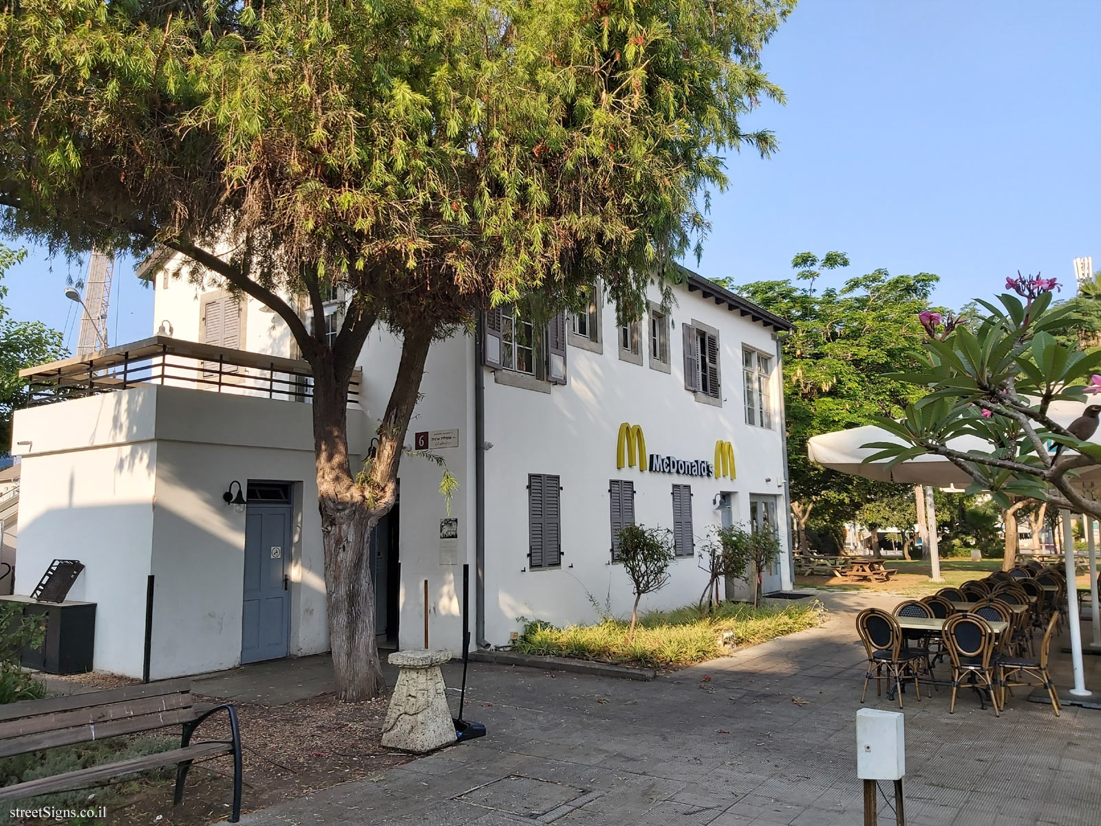 Tel Aviv - Sarona complex - buildings for preservation - Lemonade and soft drink factory