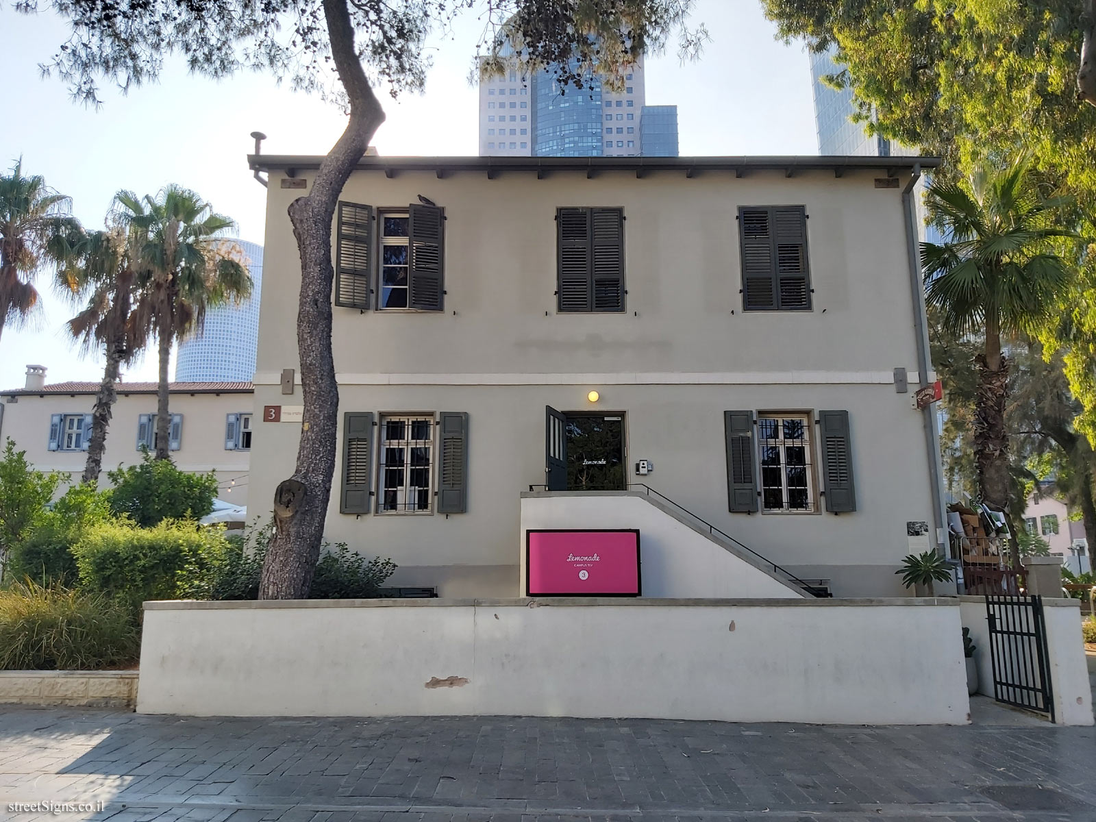 Tel Aviv - Sarona complex - buildings for preservation - The tavern