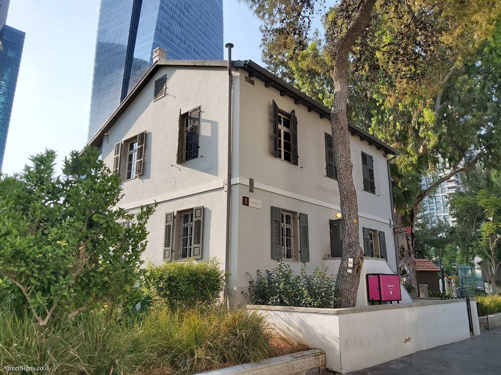 Tel Aviv - Sarona complex - buildings for preservation - The tavern