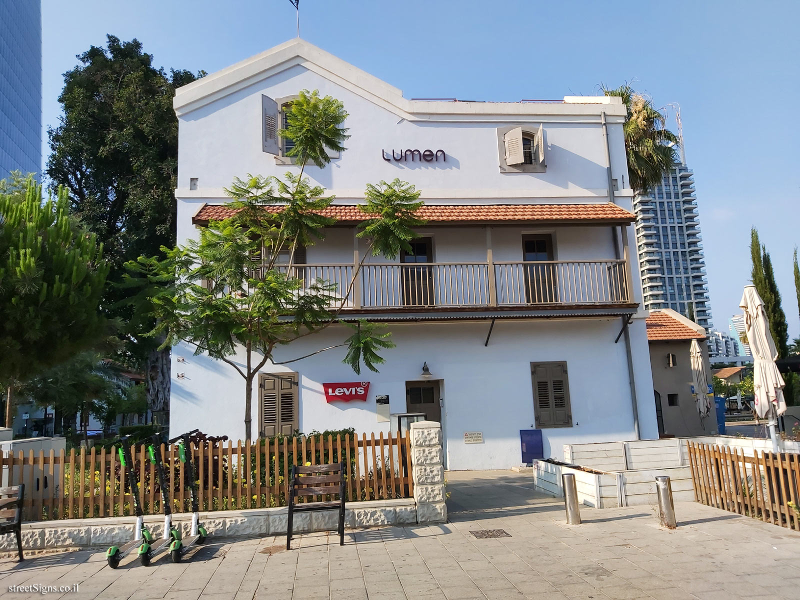 Tel Aviv - Sarona complex - buildings for preservation - Beit Gottlöb