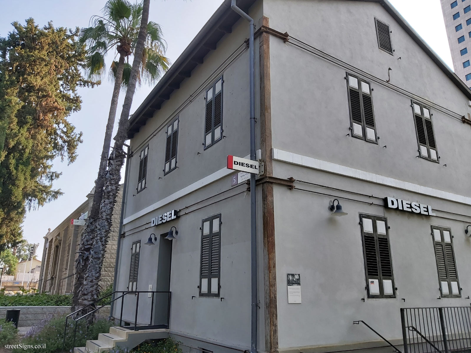 Tel Aviv - Sarona complex - buildings for preservation - Kübler House