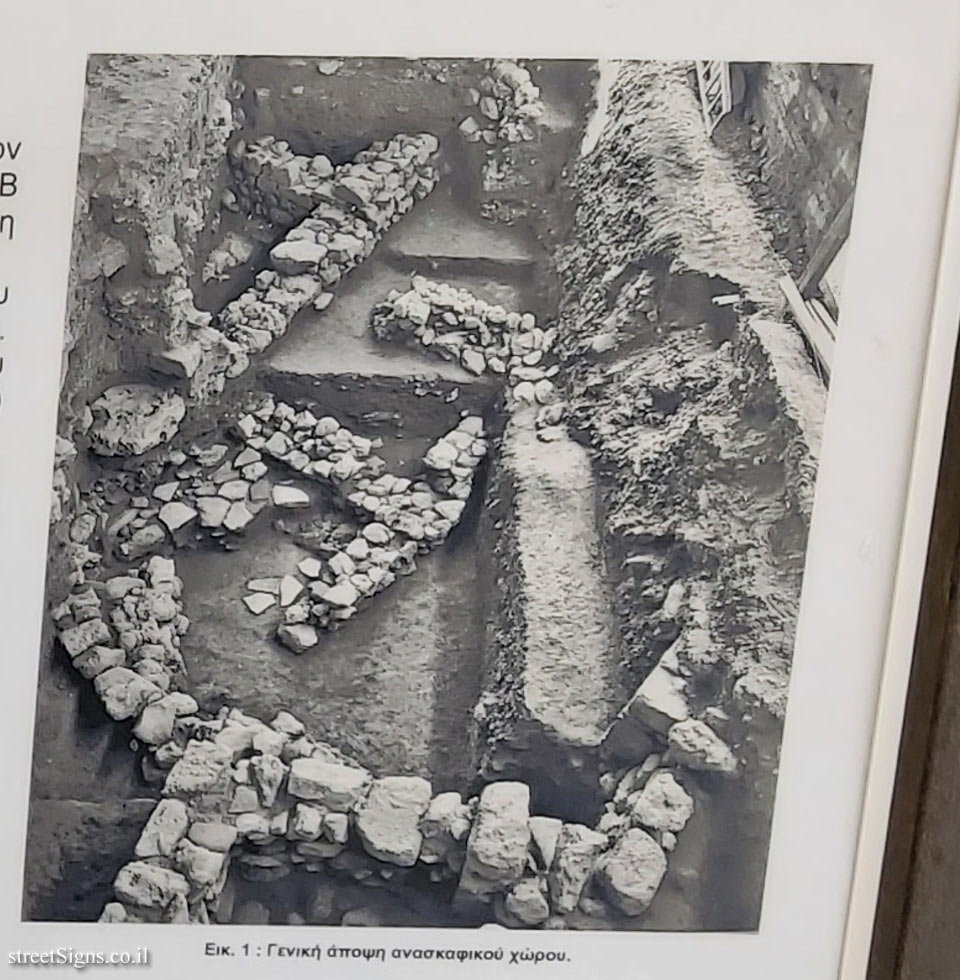 Chania - excavations of the city from the Minoan period - General view of the excavation site