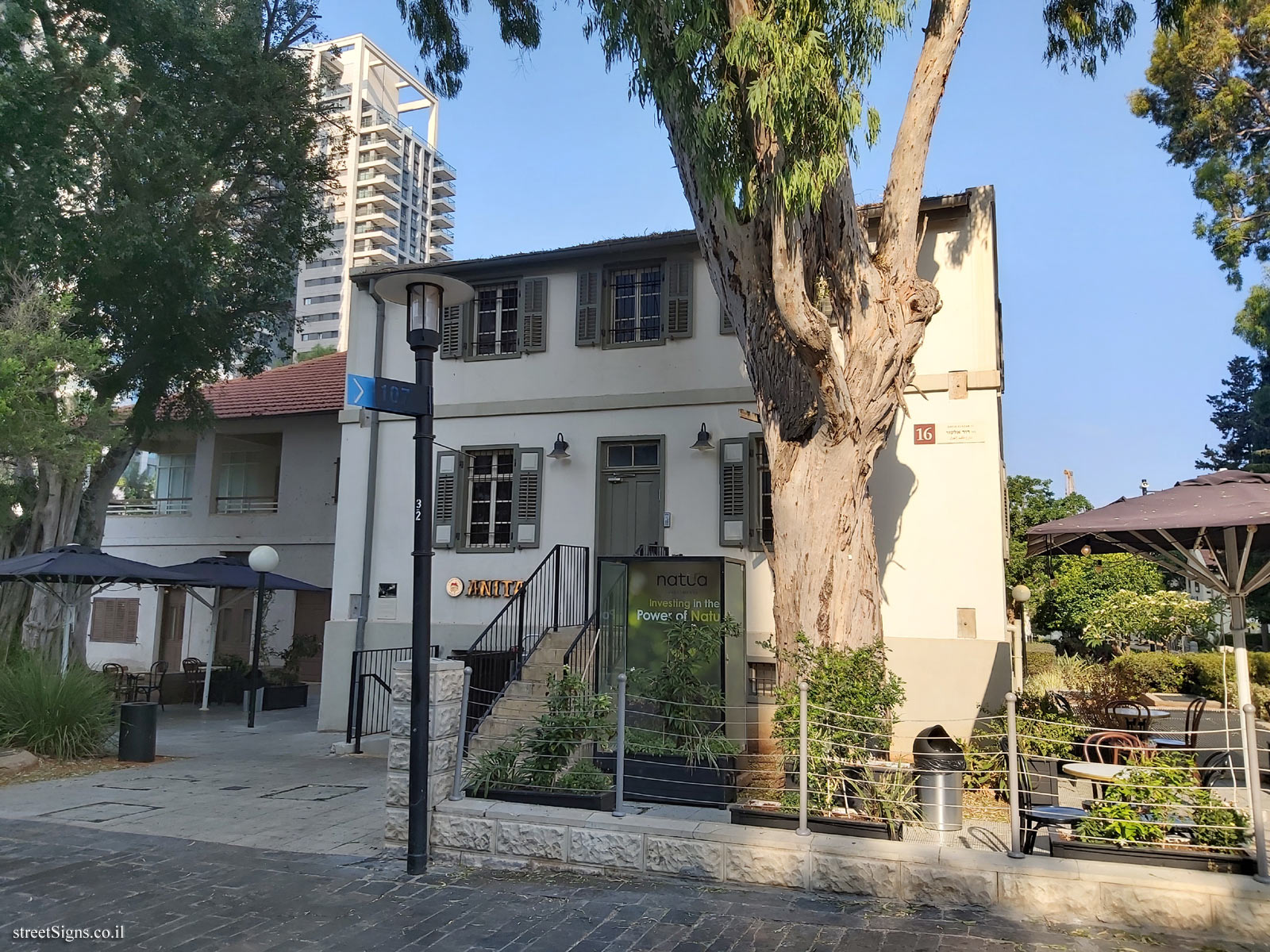 Tel Aviv - Sarona complex - buildings for preservation - David Elazar 16