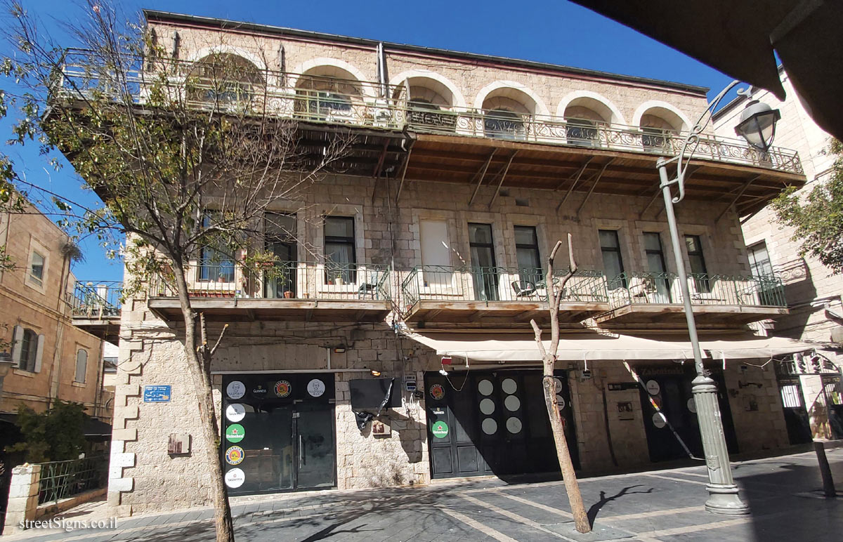 The house where Ze’ev Jabotinsky lived in Jerusalem - Shim’on Ben Shatakh St 1, Jerusalem, Israel