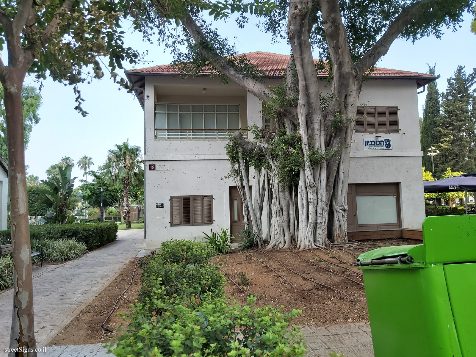 Tel Aviv - Sarona complex - buildings for preservation - Café Günthner