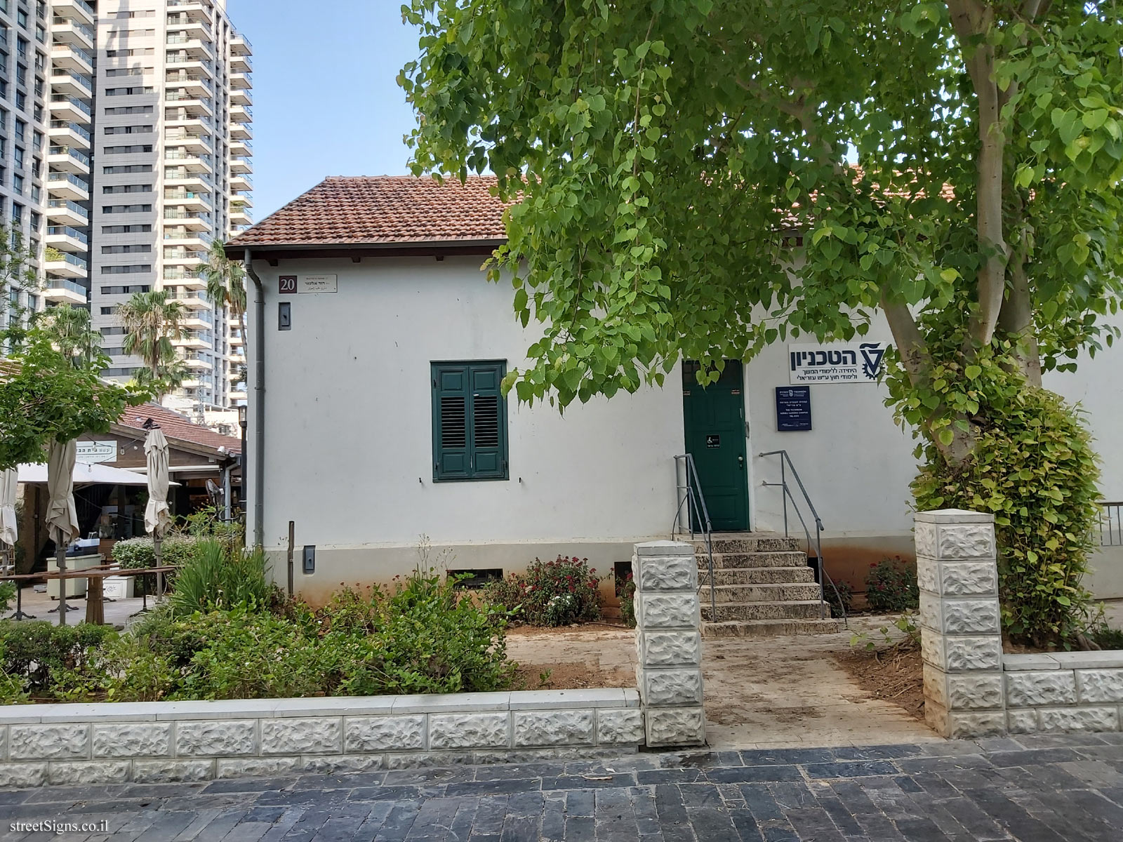 Tel Aviv - Sarona complex - buildings for preservation - Pflugfelder House