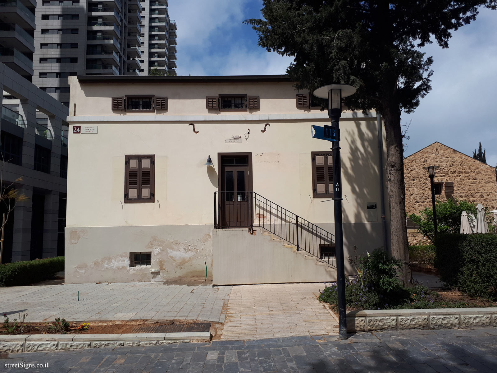 Tel Aviv - Sarona complex - buildings for preservation - Schmidt House