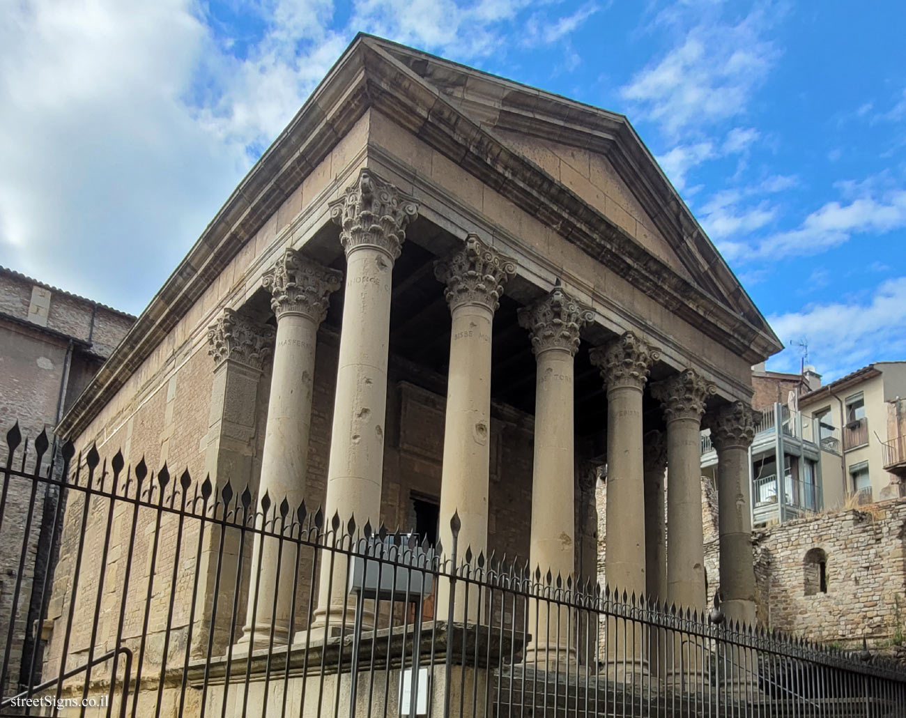 Vic - The Roman temple - Plaça de la Pietat, 2, 08500 Vic, Barcelona, Spain