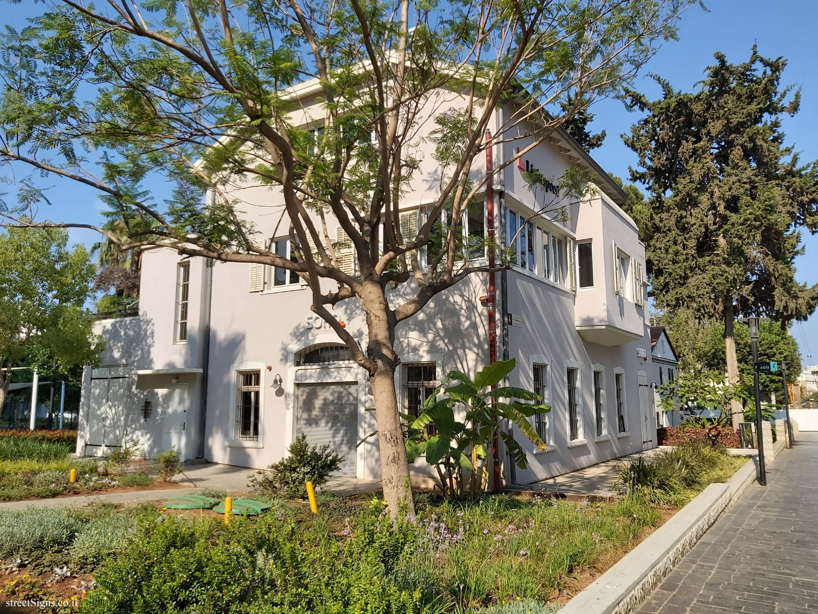 Tel Aviv - Sarona complex - buildings for preservation - Venus Carpentry Shop