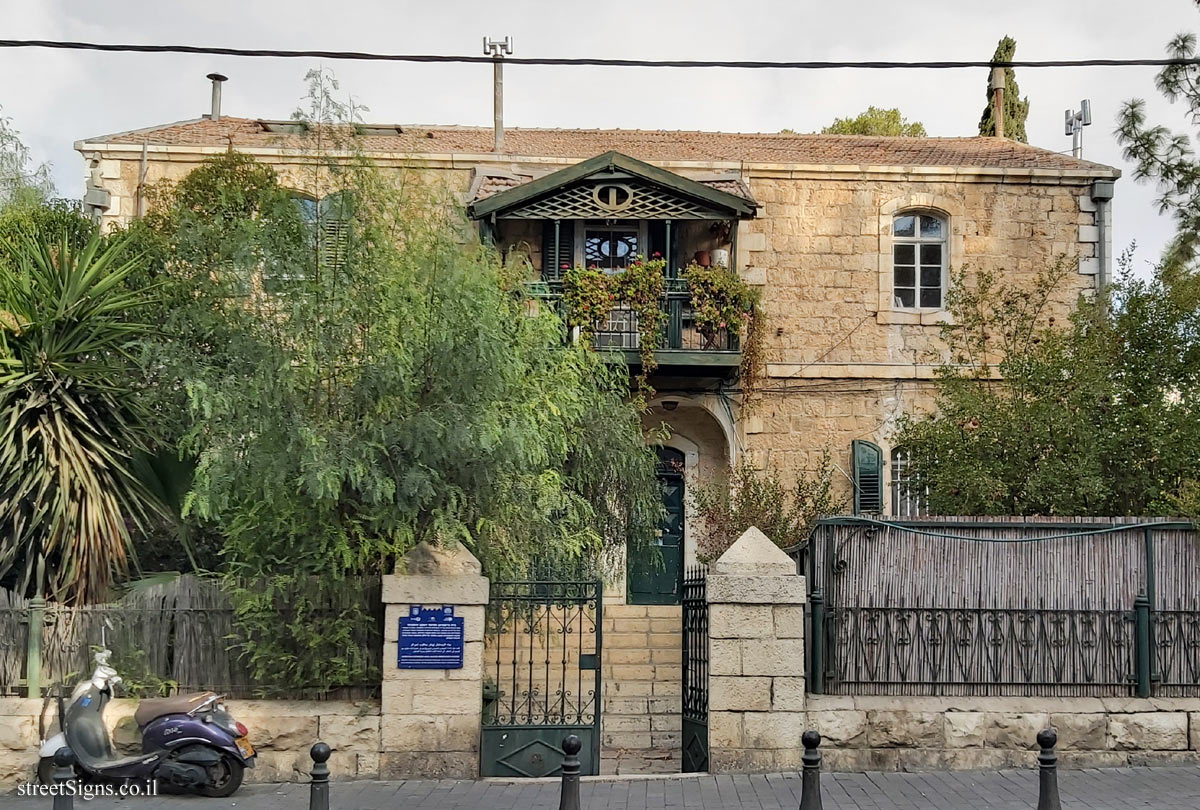 Jerusalem - Heritage Sites in Israel - Gristian Epinger and Jacob Imberger House - Emek Refa’im St 12, Jerusalem, Israel