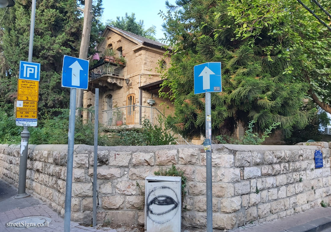 Jerusalem - Heritage Sites in Israel - Gottlob Bauerle House - Lloyd George St 6, Jerusalem, Israel