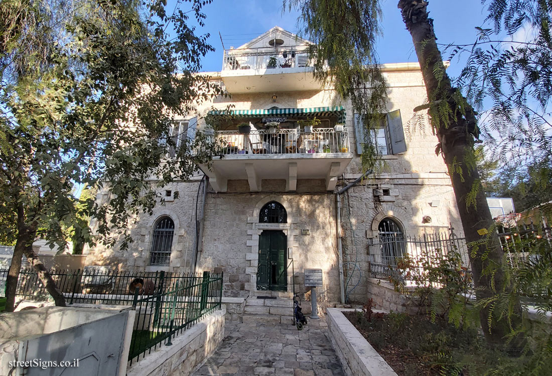 Jerusalem - Heritage Sites in Israel - Paul Aberle House - Emek Refa’im St 10, Jerusalem, Israel