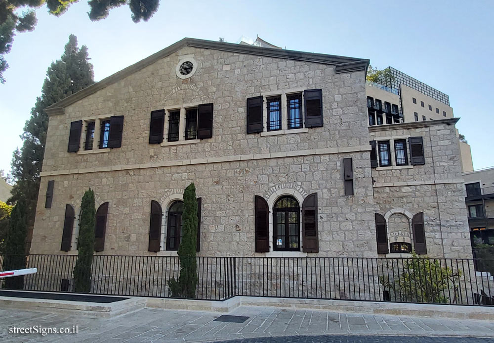 Jerusalem - Heritage Sites in Israel - The Temple Society Lyzeum (School) - Emek Refa’im St 3, Jerusalem, Israel