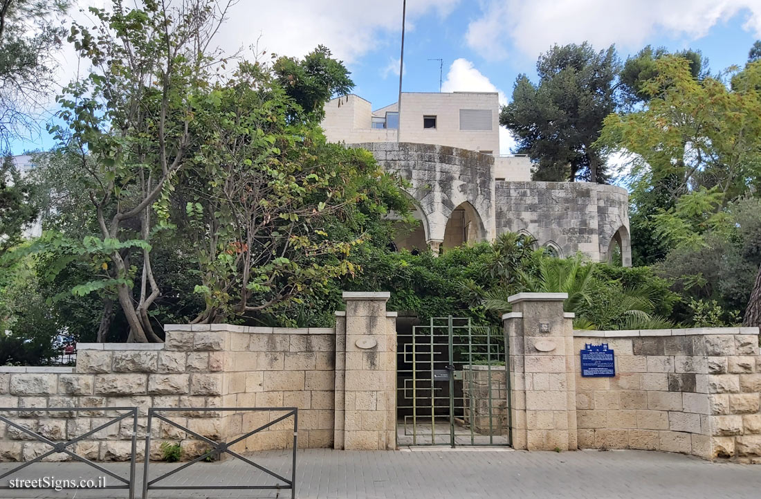 Jerusalem - Heritage Sites in Israel - Milken House (Murcus Villa) - Rachel Imenu St 24, Jerusalem, Israel