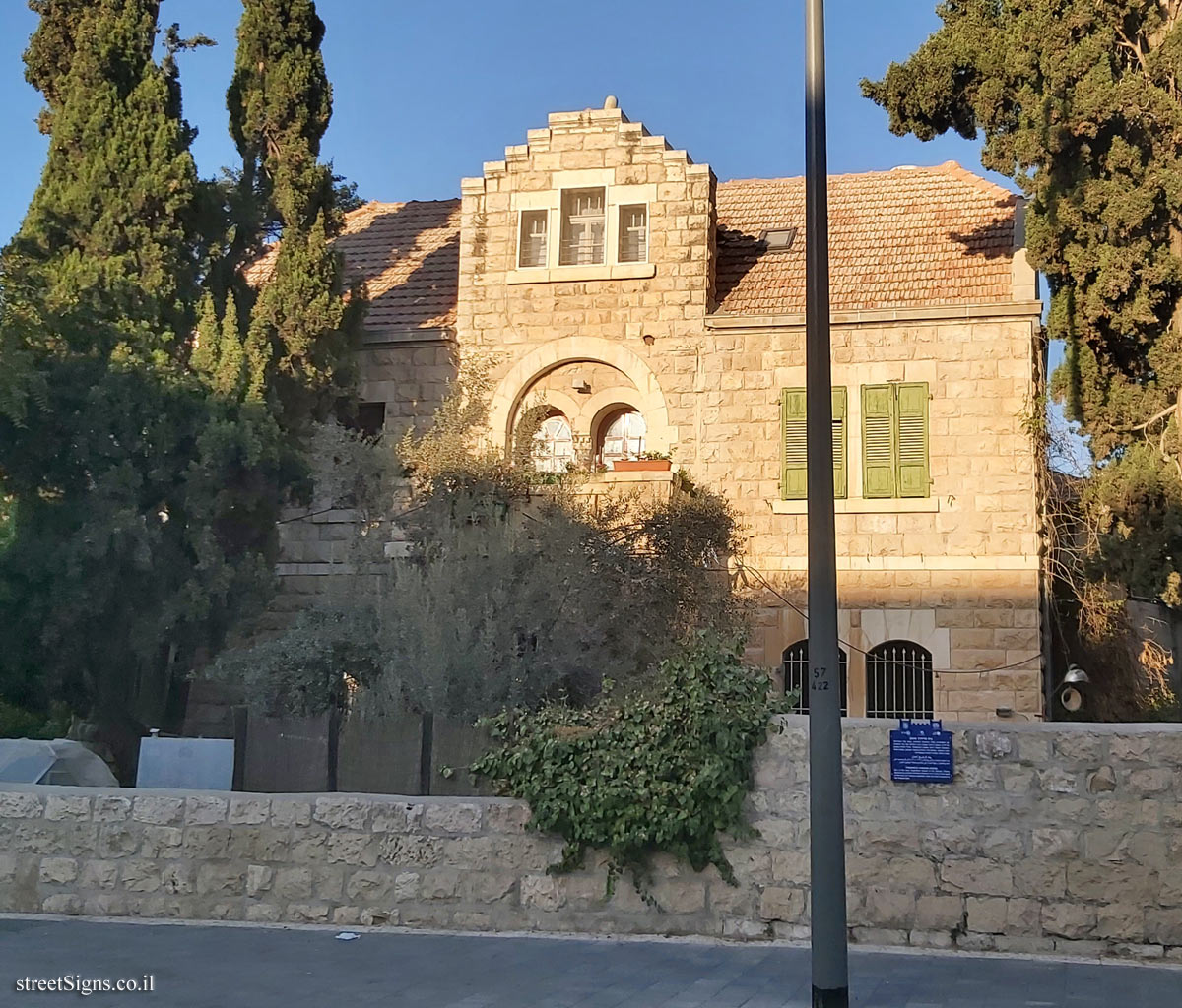 Jerusalem - Heritage Sites in Israel - Friedrich Ahmann House - Beit Lehem Rd 22, Jerusalem, Israel