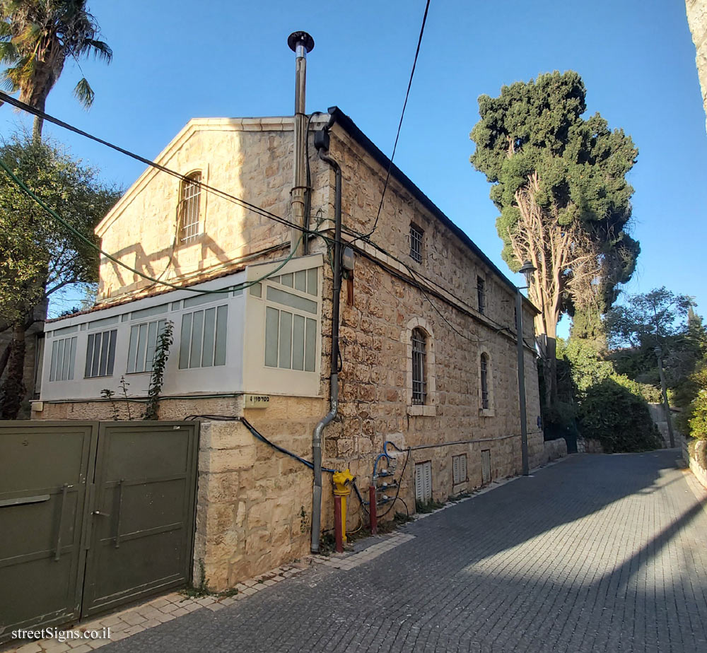 Jerusalem - Heritage Sites in Israel - Martin Pauser House - Patterson St 4, Jerusalem, Israel