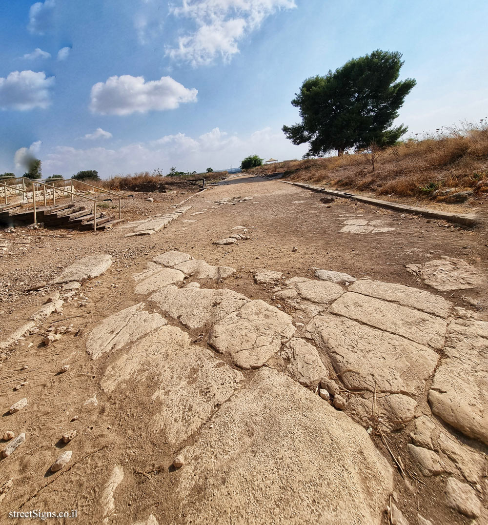 Tel Afek National Park - The Roman Cardo - Rosh Haayin, Israel