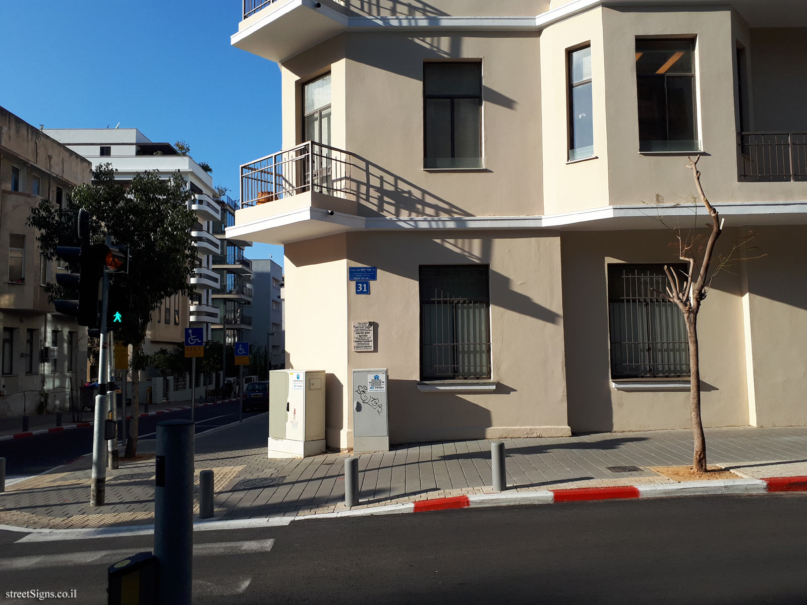 The house of Eliezer Steinman & Reuven Avinoam - Ahad Ha’Am St 31, Tel Aviv-Yafo, Israel