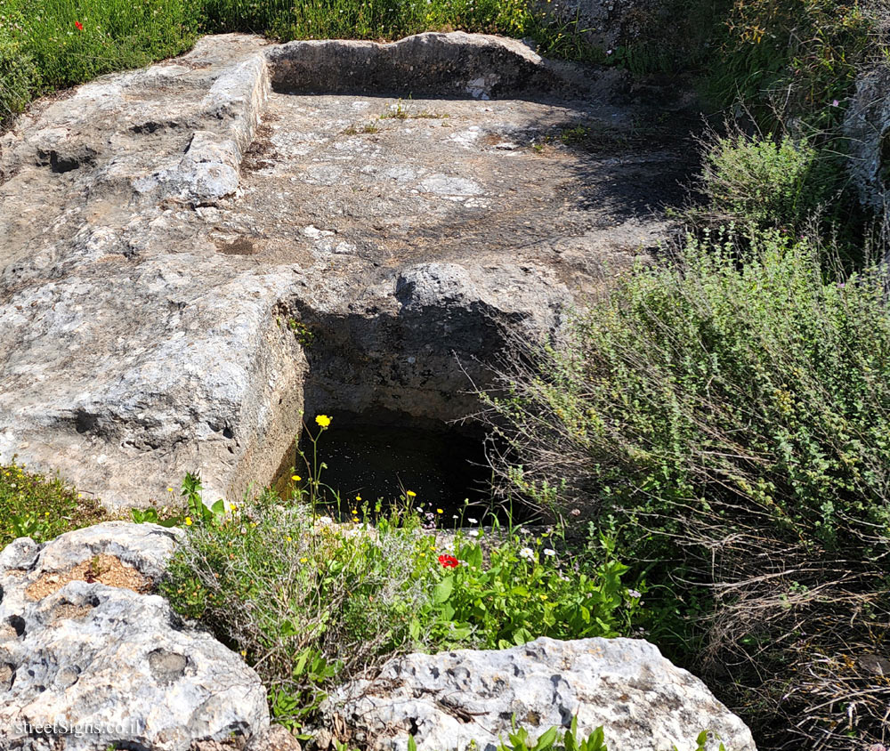 Neot Kedumim Park - Water Cistern - Modi’in-Maccabim-Re’ut, Israel