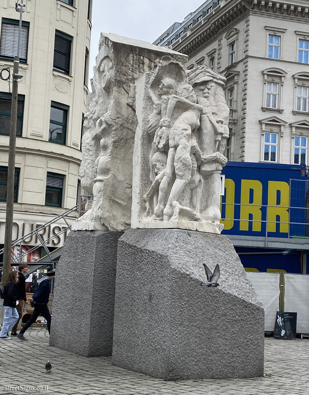 Vienna - The monument against war and fascism - Albertinapl. 1, 1010 Wien, Austria