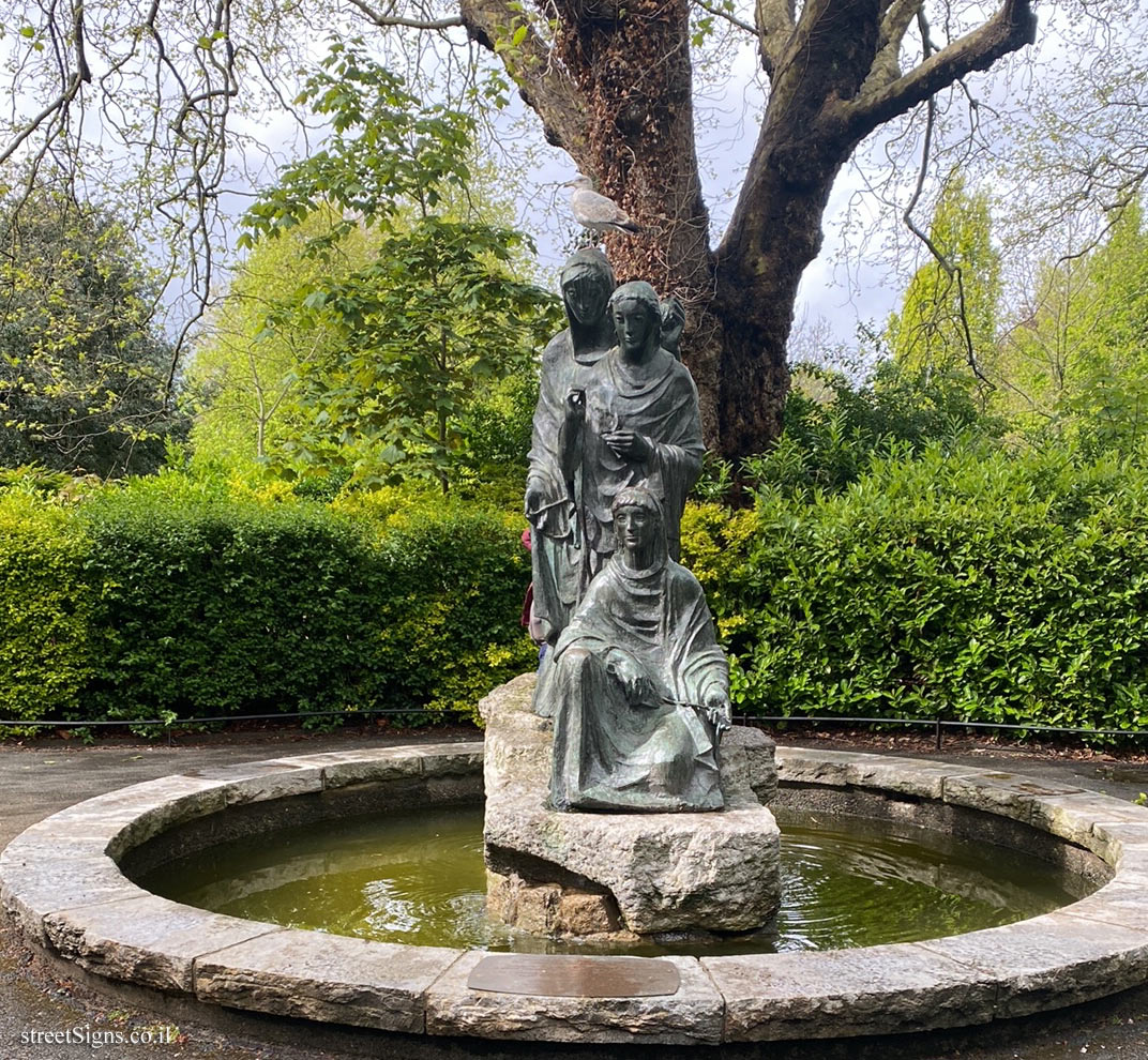 Dublin - Three Fates Fountain - 78 St Stephen’s Green, Dublin, Co. Dublin City, Ireland