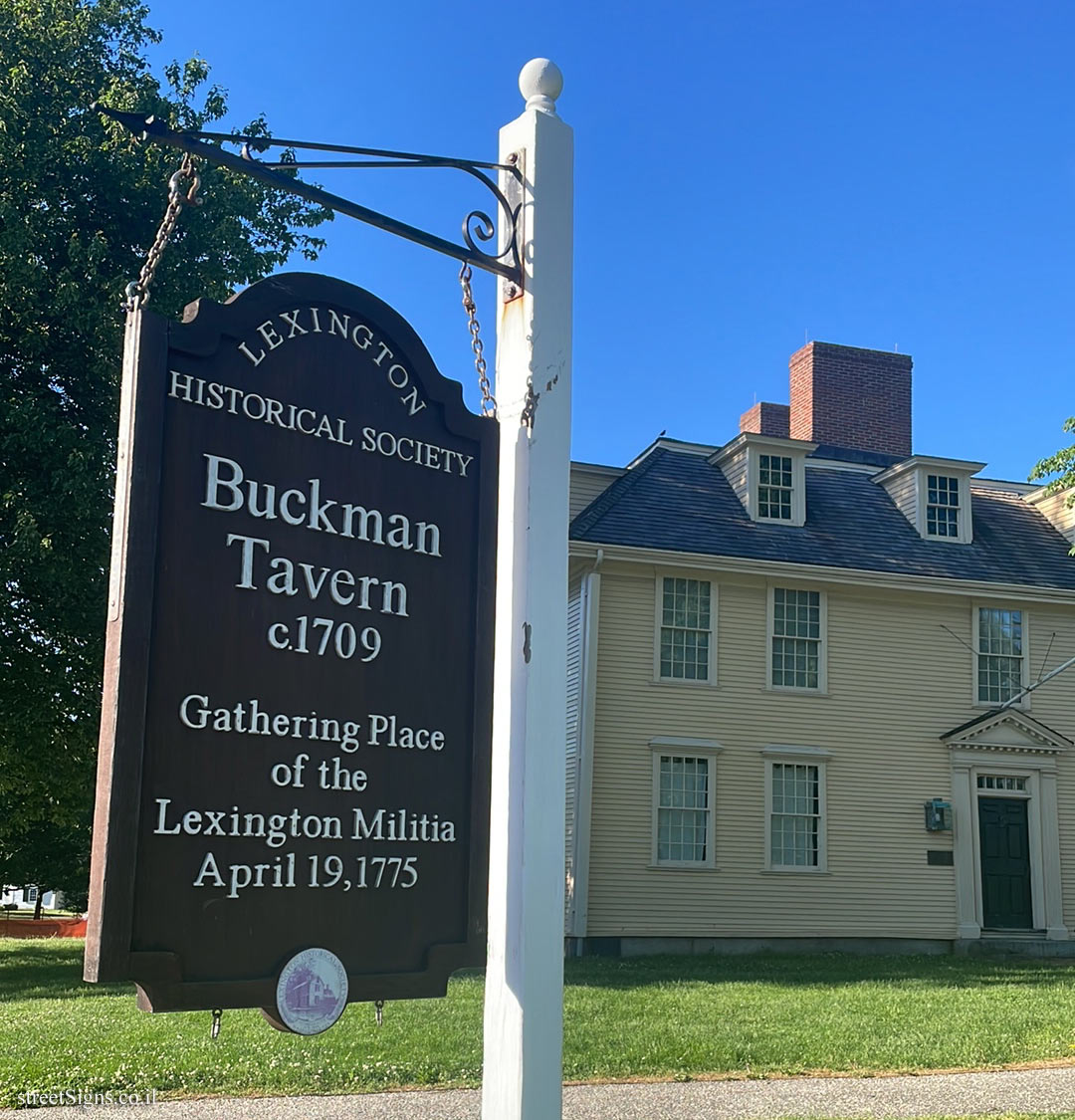 Lexington - Buckman Tavern - 1 Bedford St, Lexington, MA 02420, USA