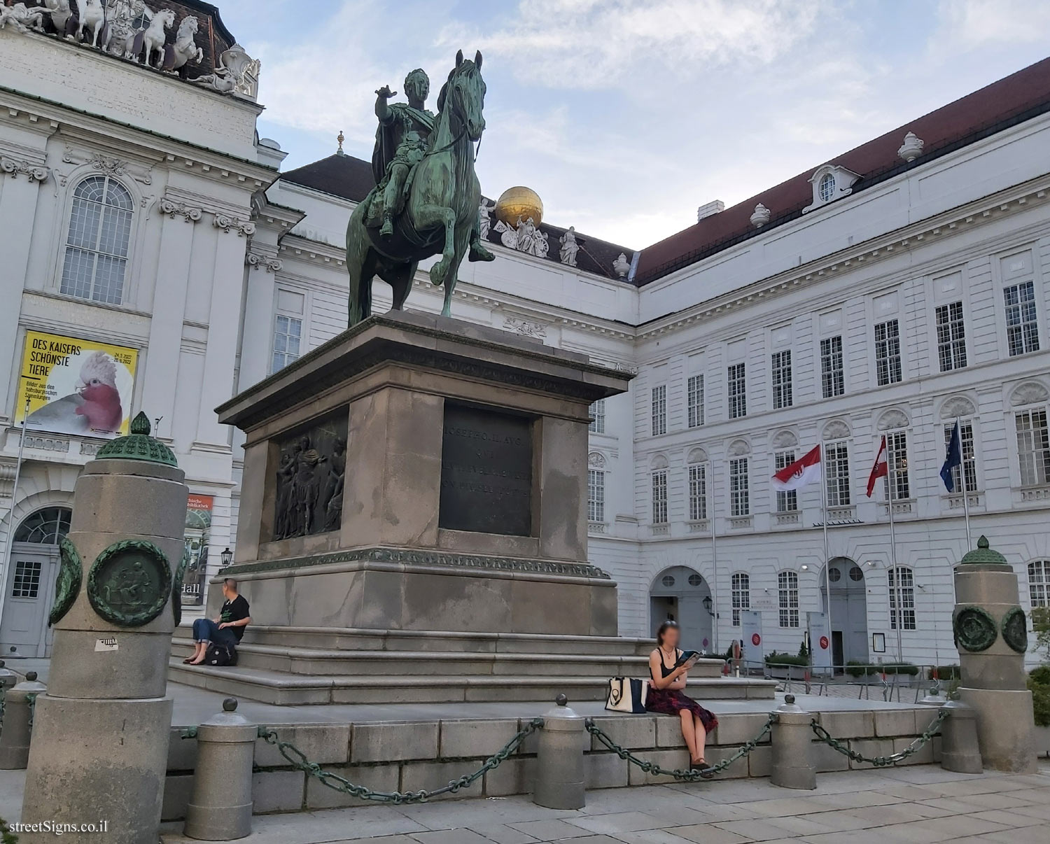 Vienna - A monument to Joseph II, Holy Roman Emperor (2) - Josefsplatz 2, 1010 Wien, Austria