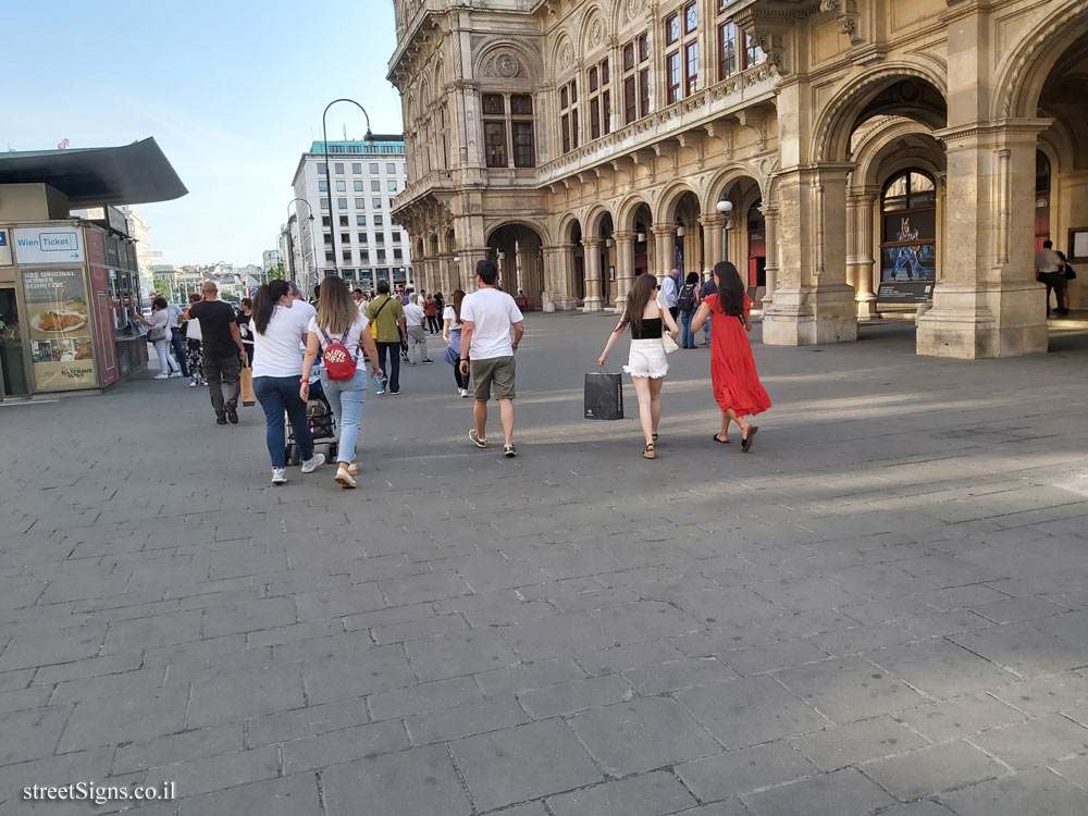 Vienna - Herbert von Karajan Square - Herbert-Von-Karajan-Platz K, 1010 Wien, Austria