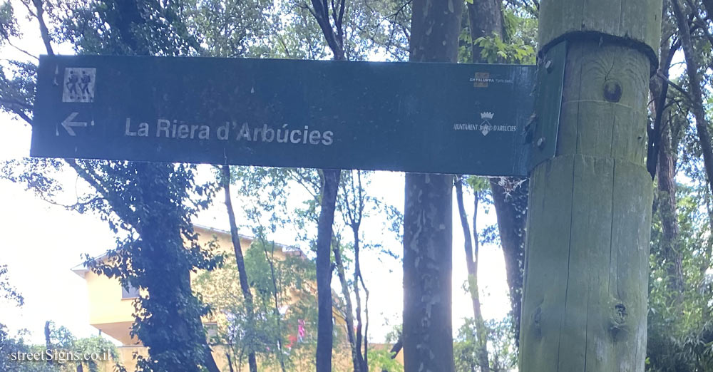 Arbúcies - La Riera d’Arbúcies route - Parc de La Glorieta, Passeig de la Glorieta, 6, 17401 Arbúcies, Girona, Spain