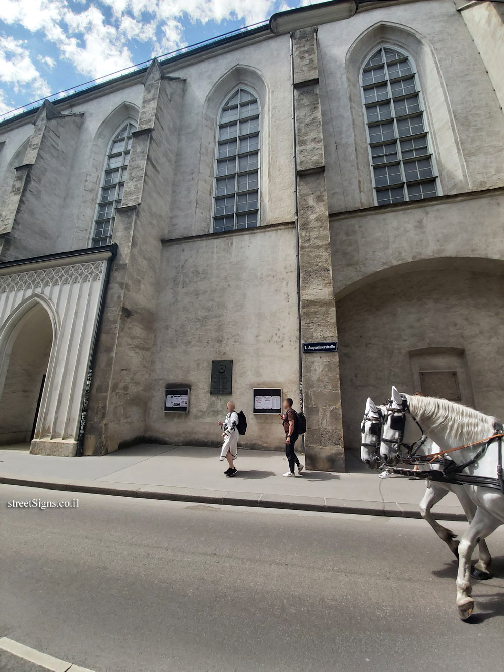 ienna - A plaque where King of Poland, John III Sobieski, visited after the Battle of Vienna - Augustinerstraße 12, 1010 Wien, Austria