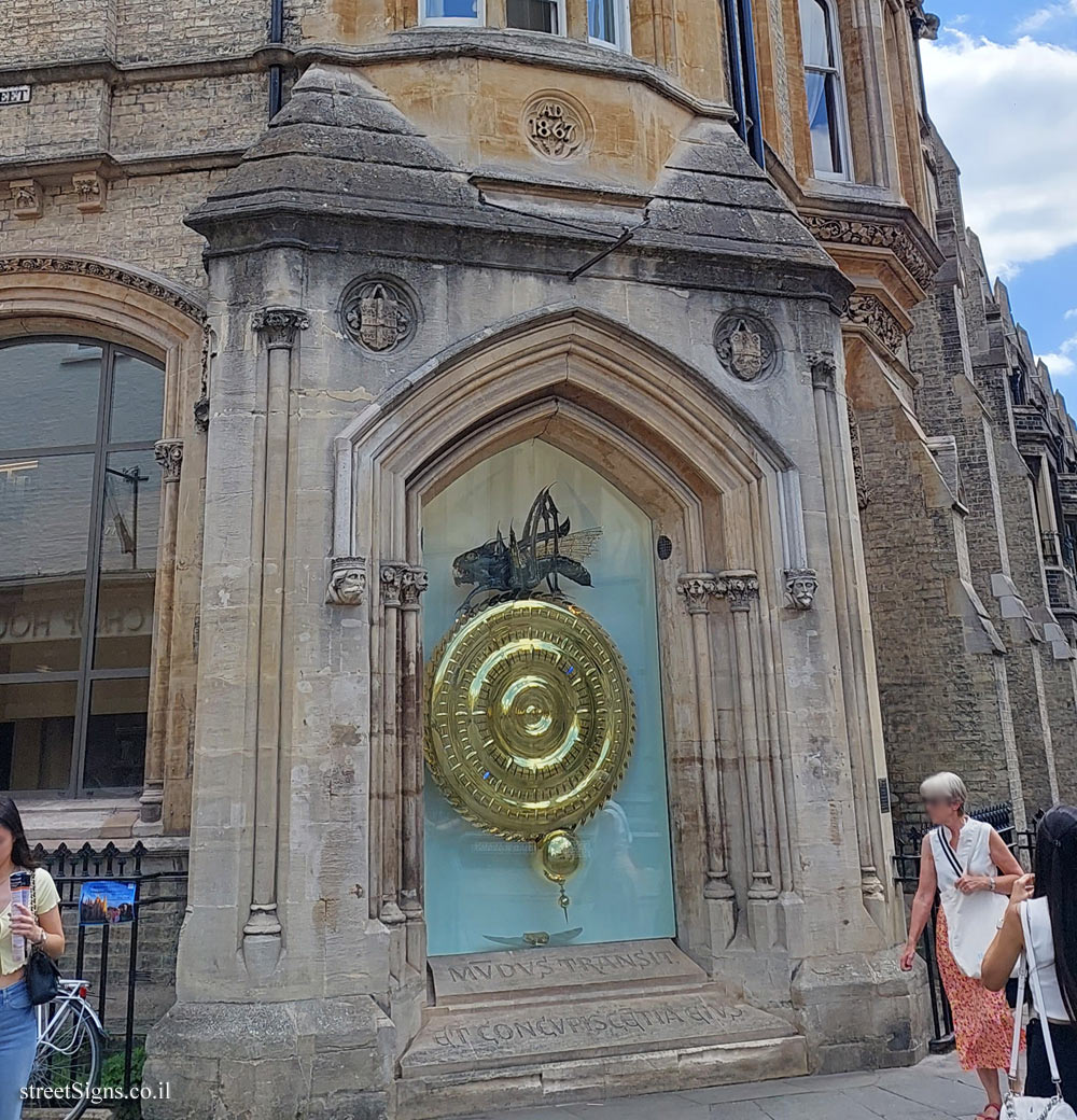 Cambridge - Corpus Clock - 58 Trumpington St, Cambridge CB2 1RH, UK